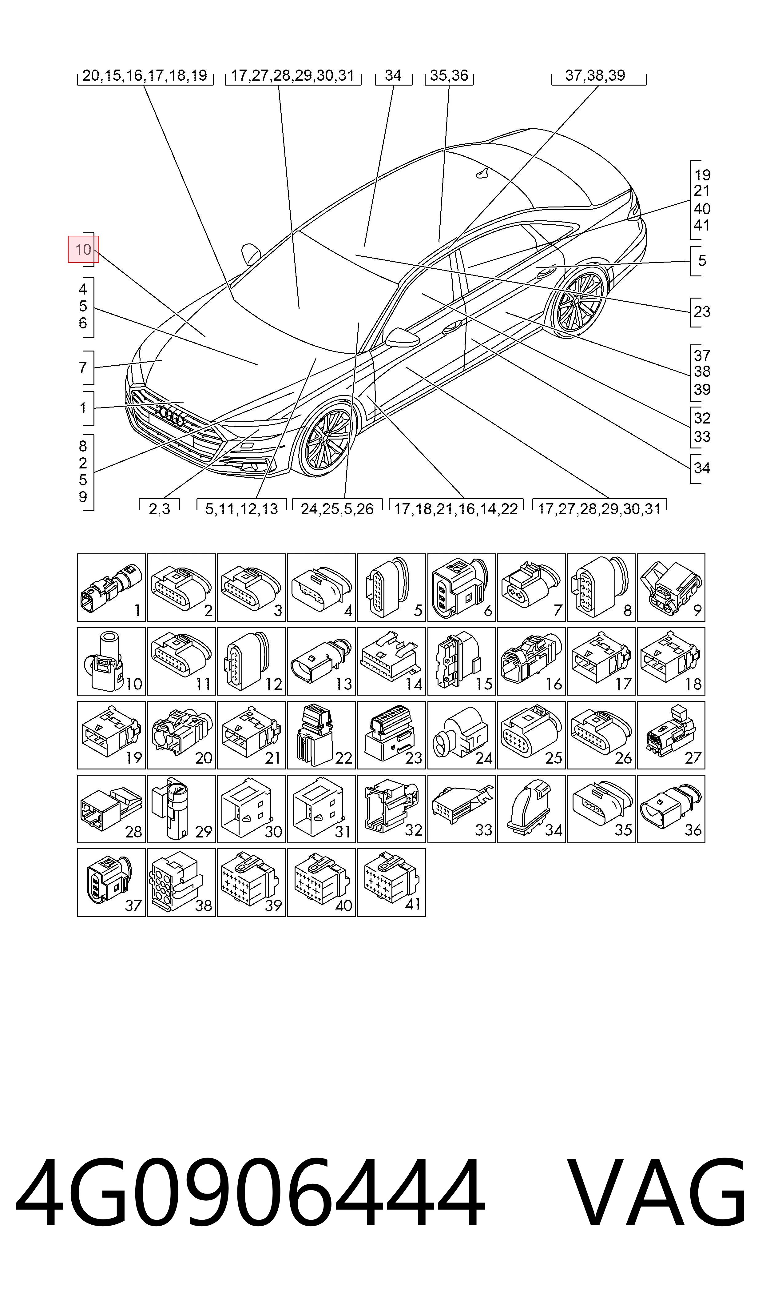 VAG 4G0906444 ціна, від 15.24 USD