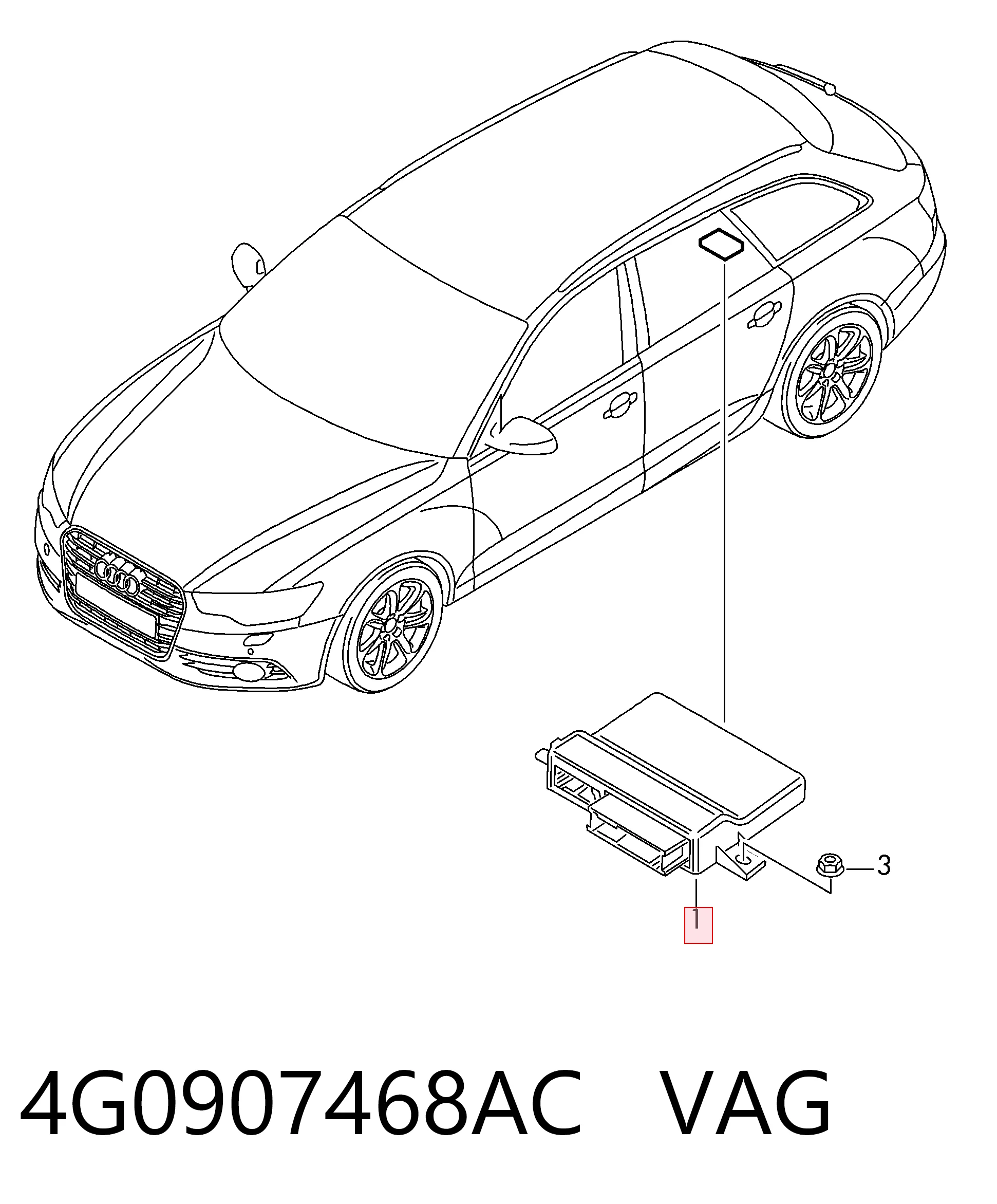 4G0907468AC VAG Прилади й апаратура діагностики