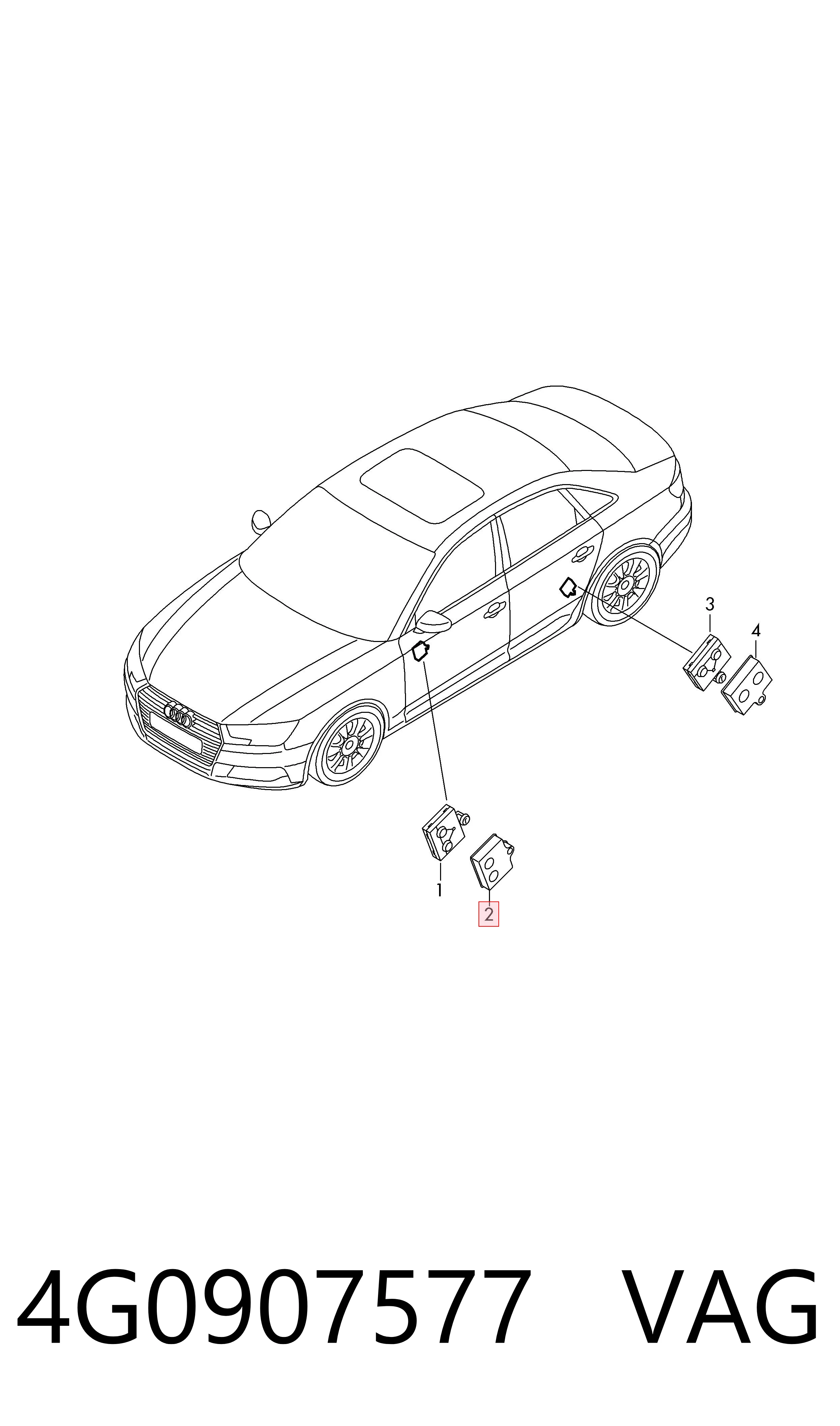 4G0907577 VAG 