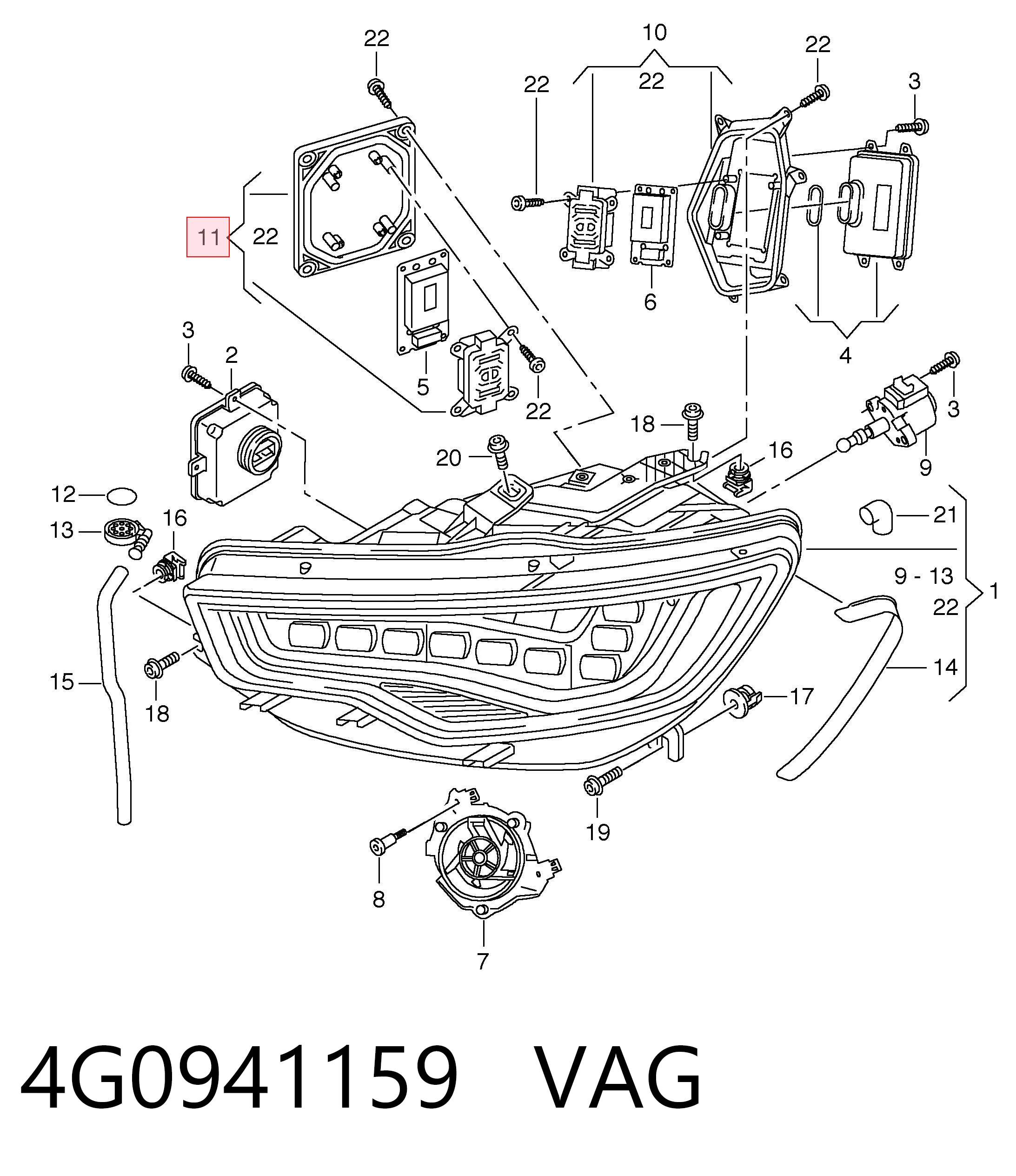 4G0941159 VAG