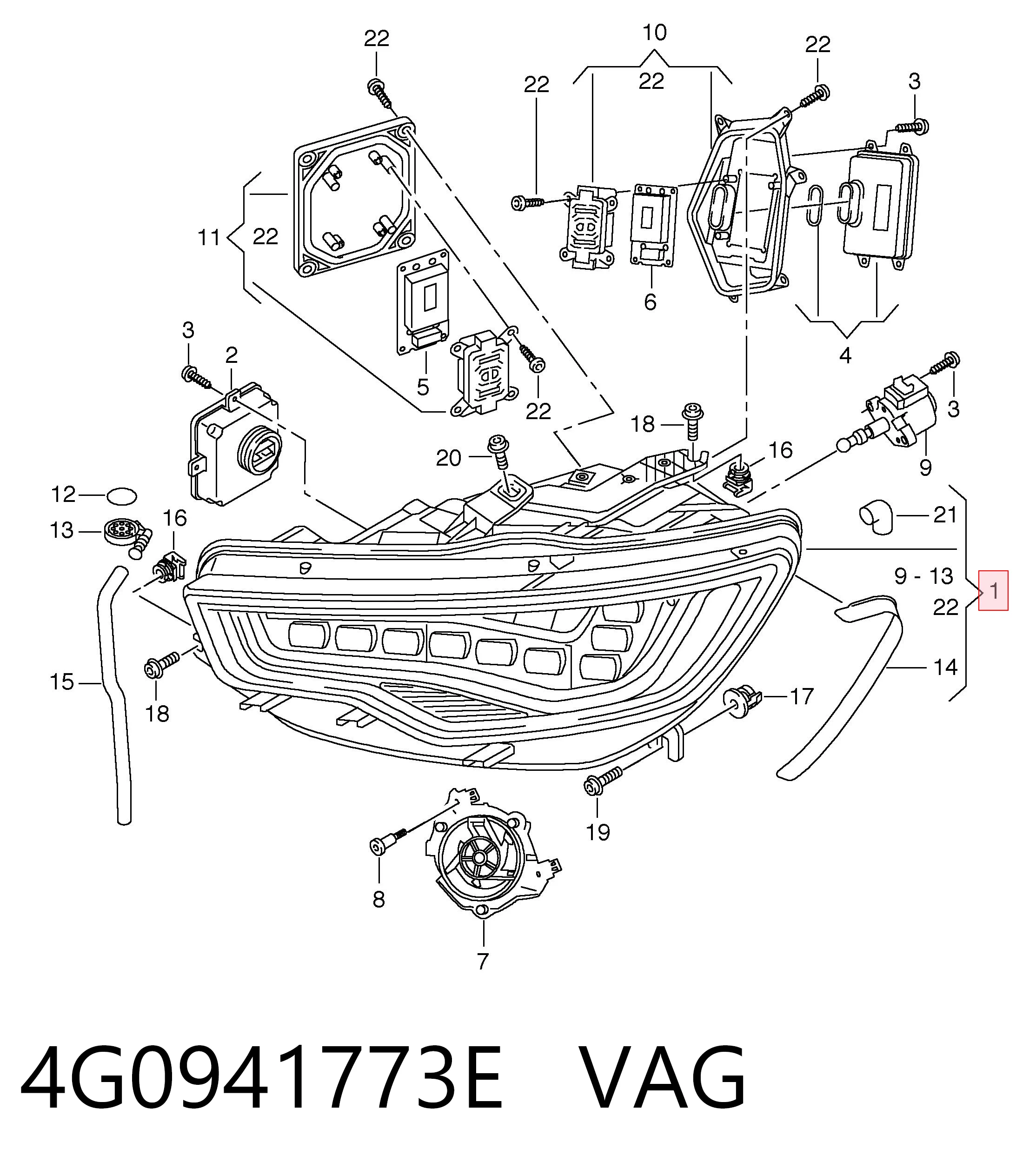 4G0941773E VAG 