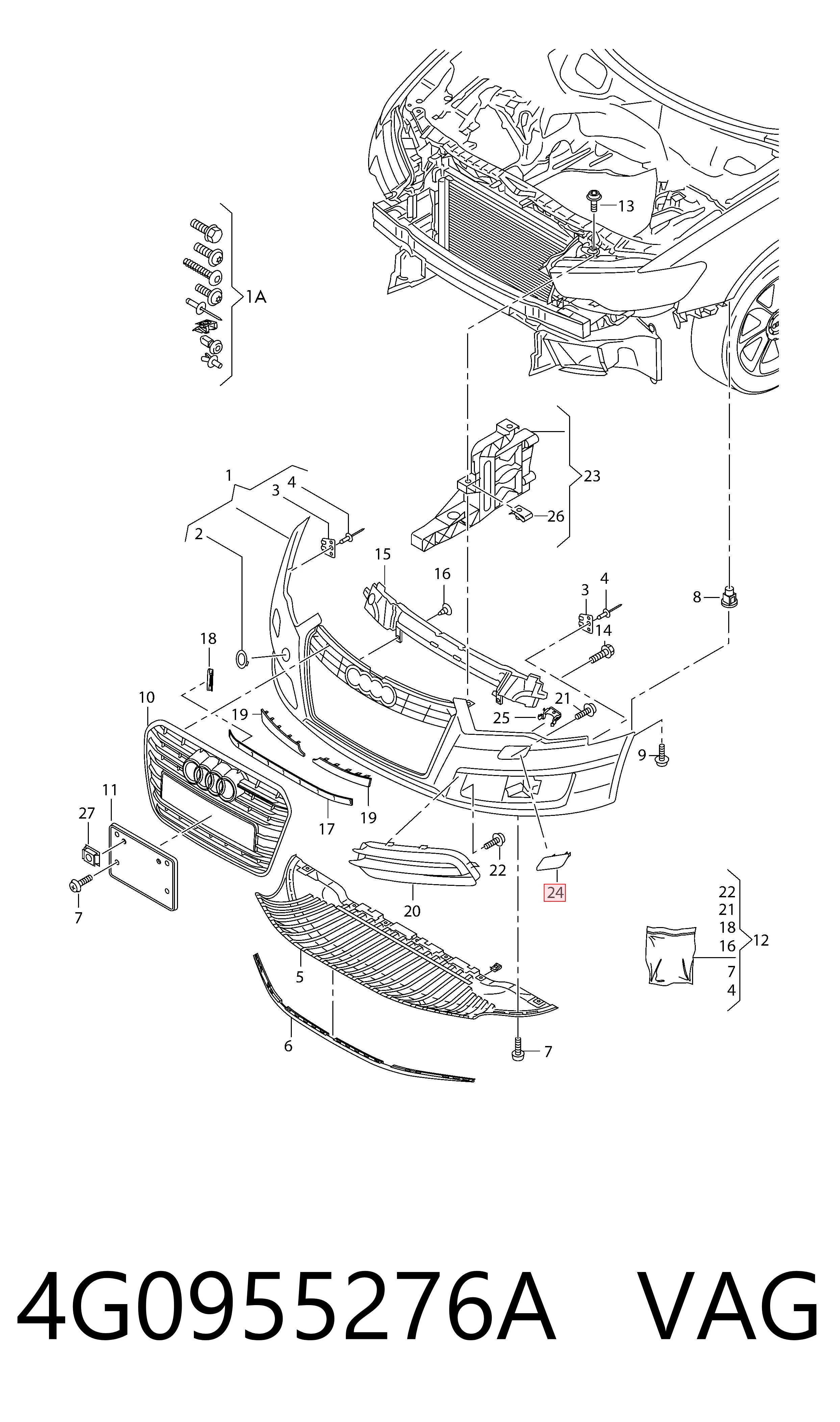 4G0955276A VAG 