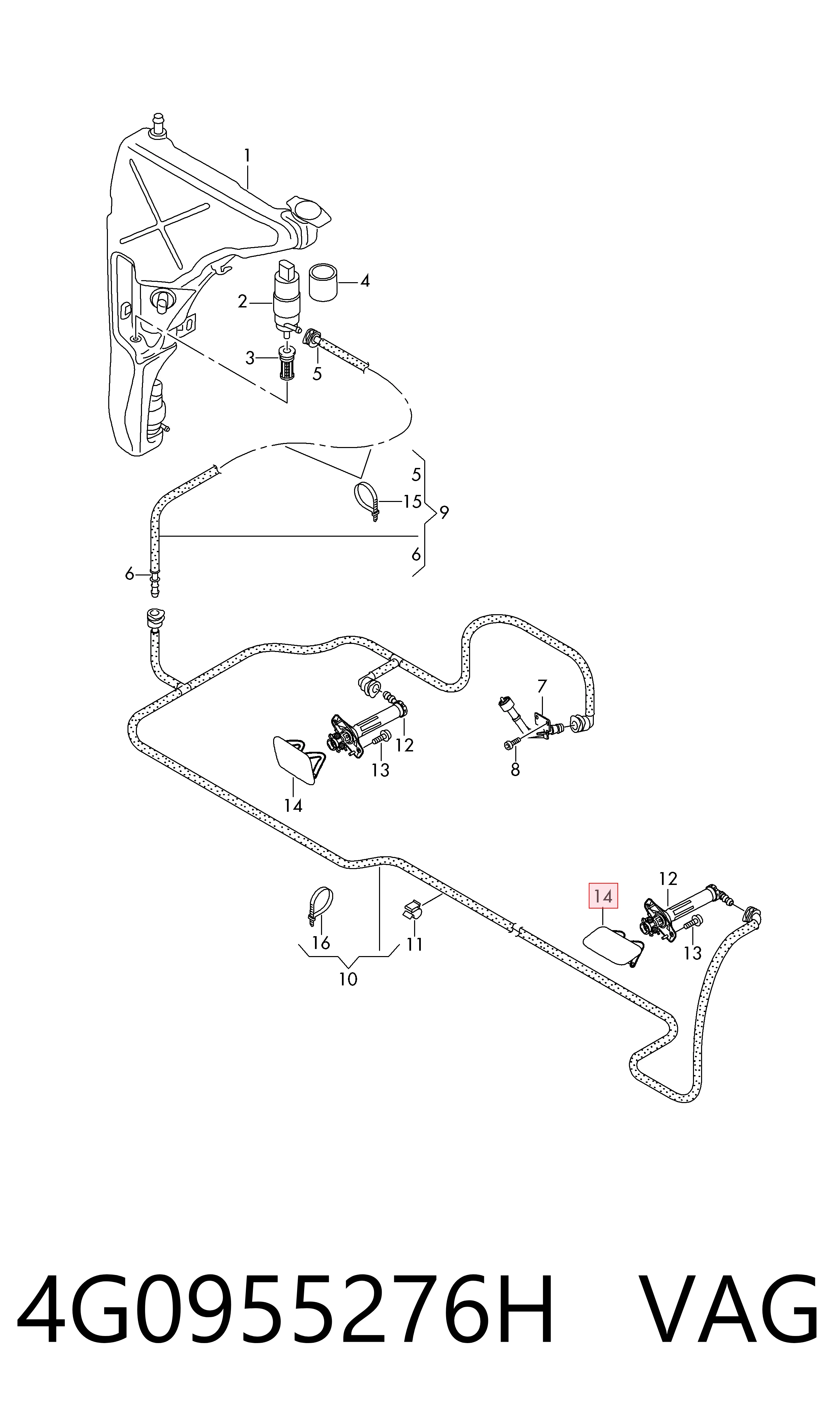 4G0955276H VAG 