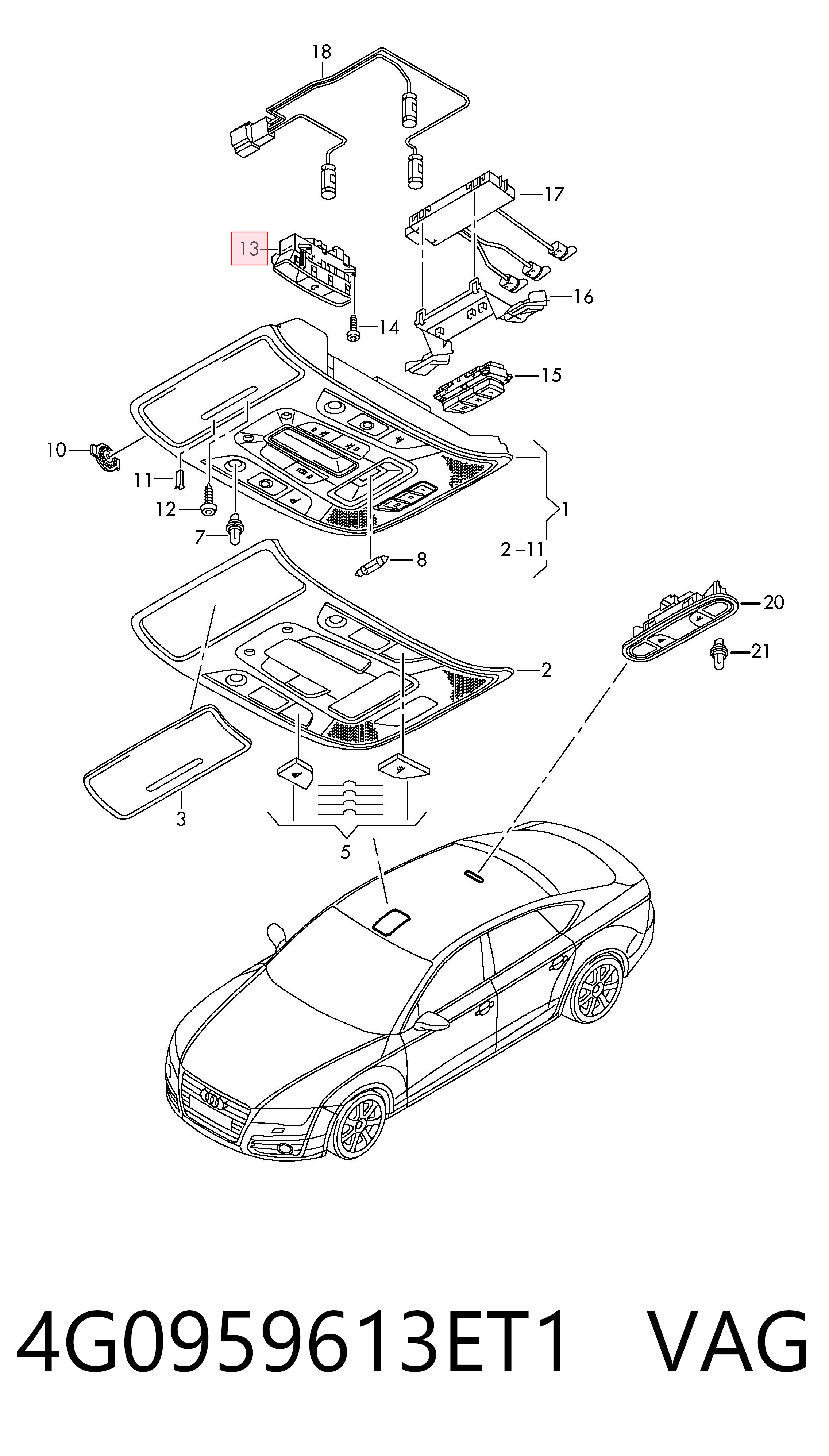 4G0959613ET1 VAG 