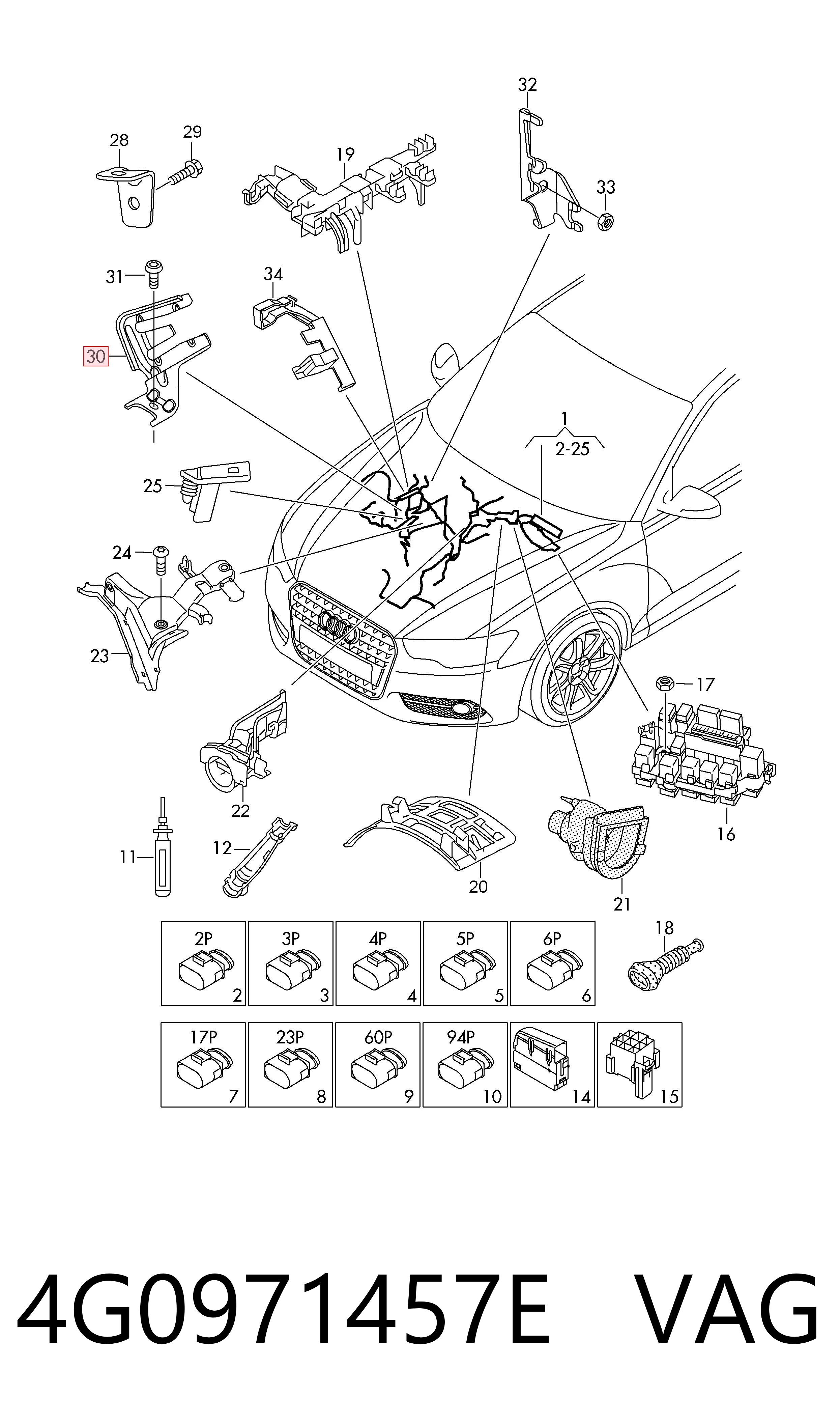 4G0971457E VAG 