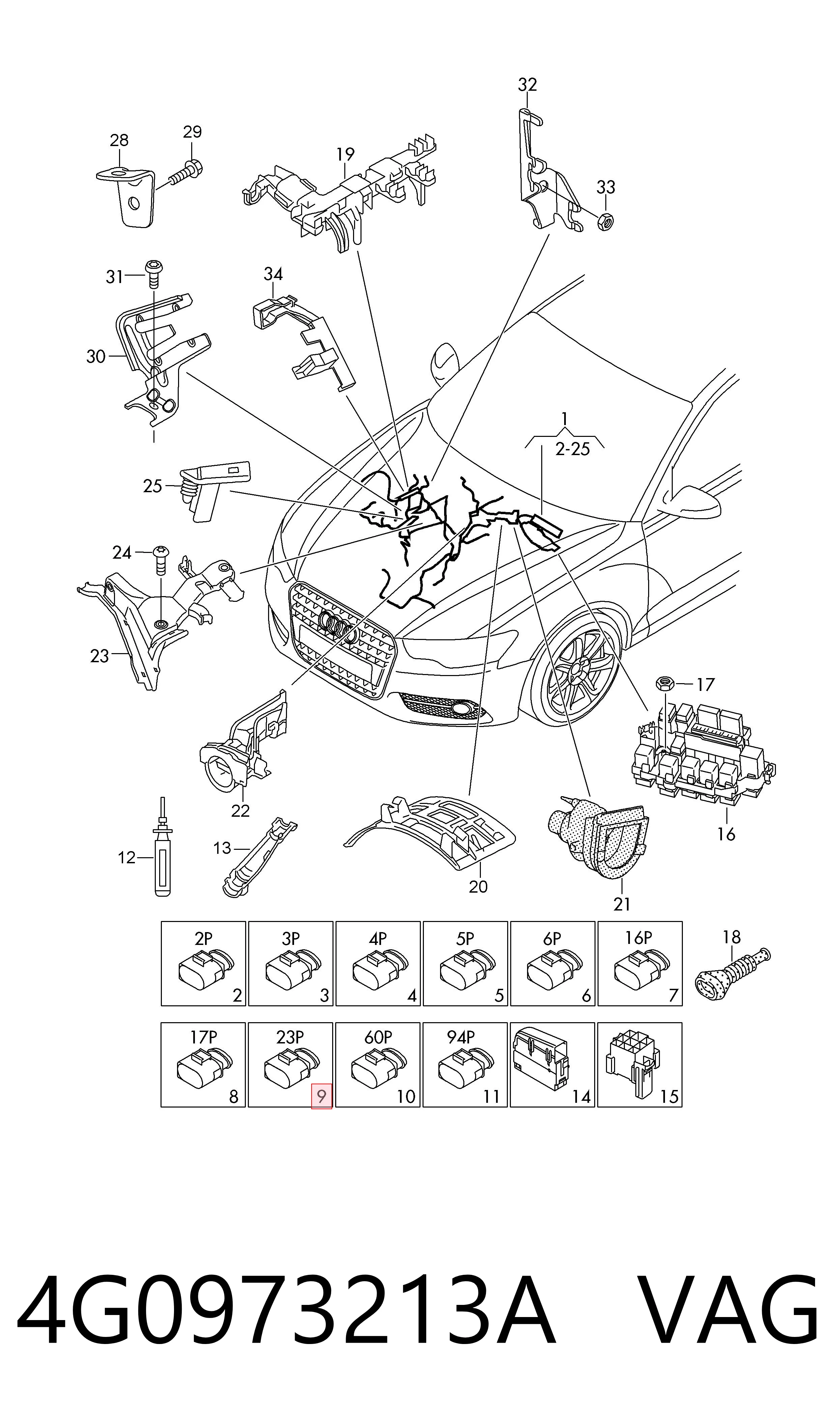 4G0973213A VAG 