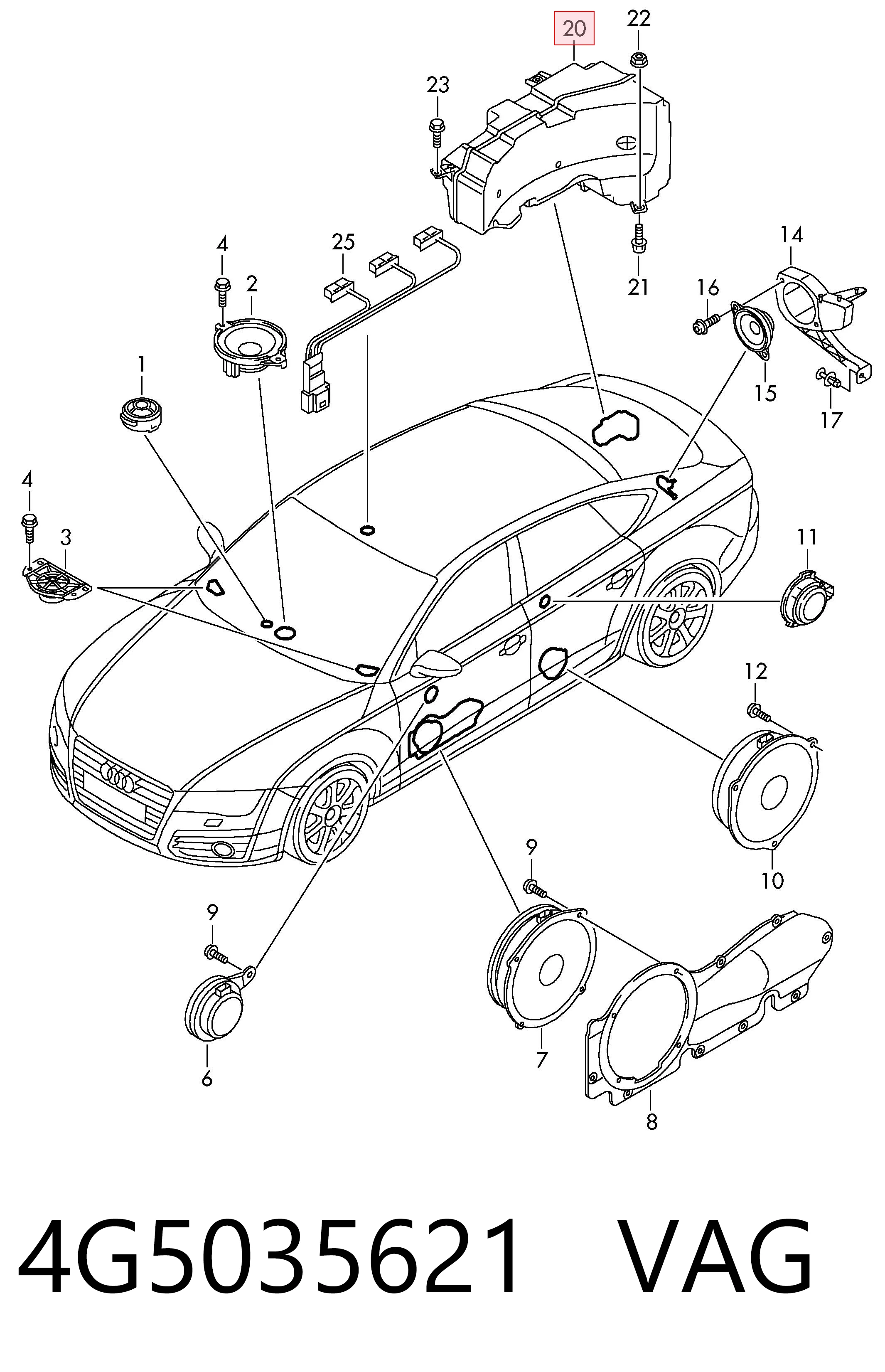 4G5035621 VAG