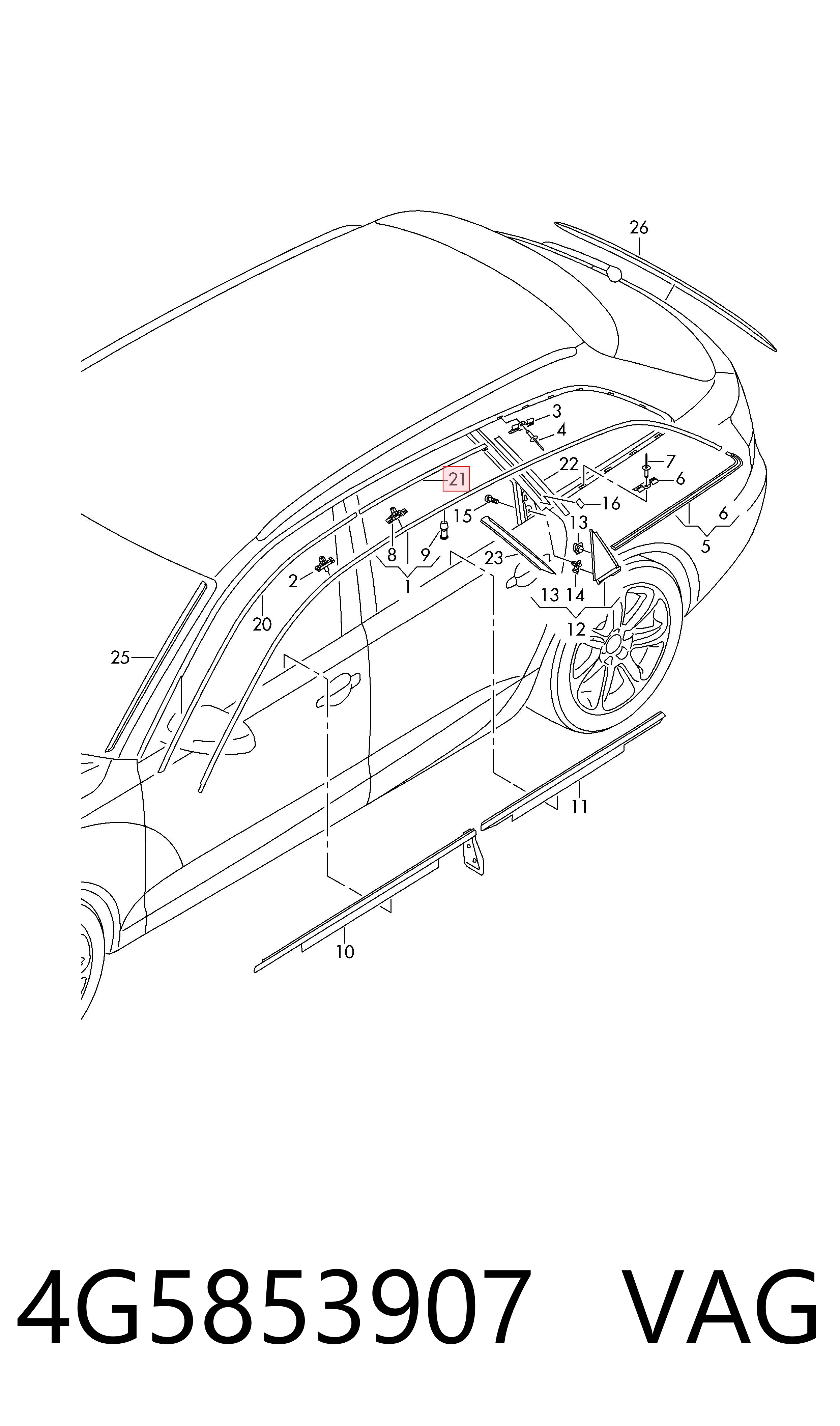 4G5853907 VAG 