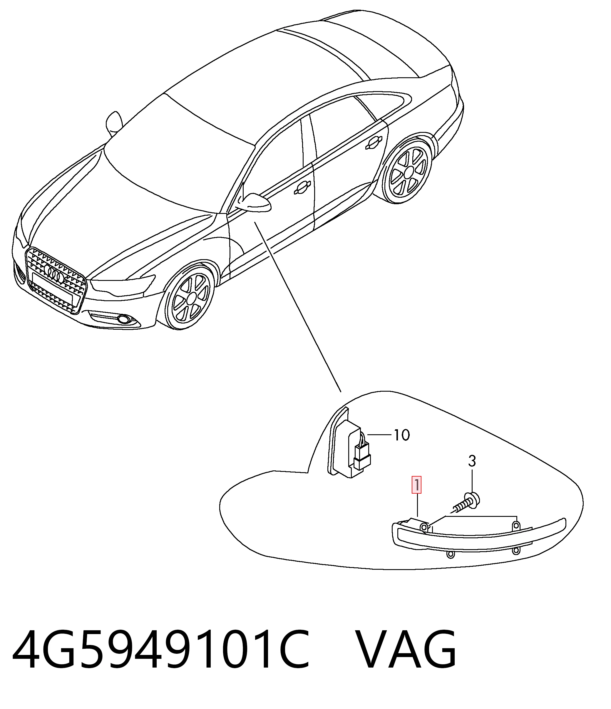 4G5949101C VAG 