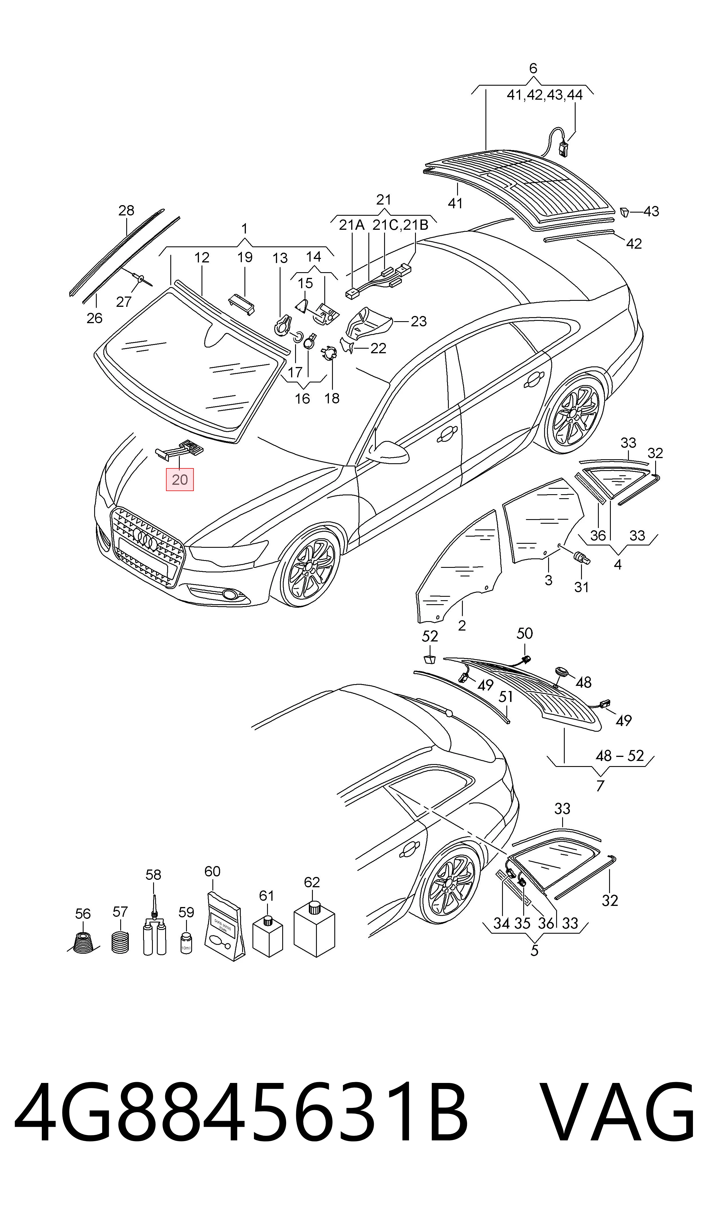 4G8845631B VAG 