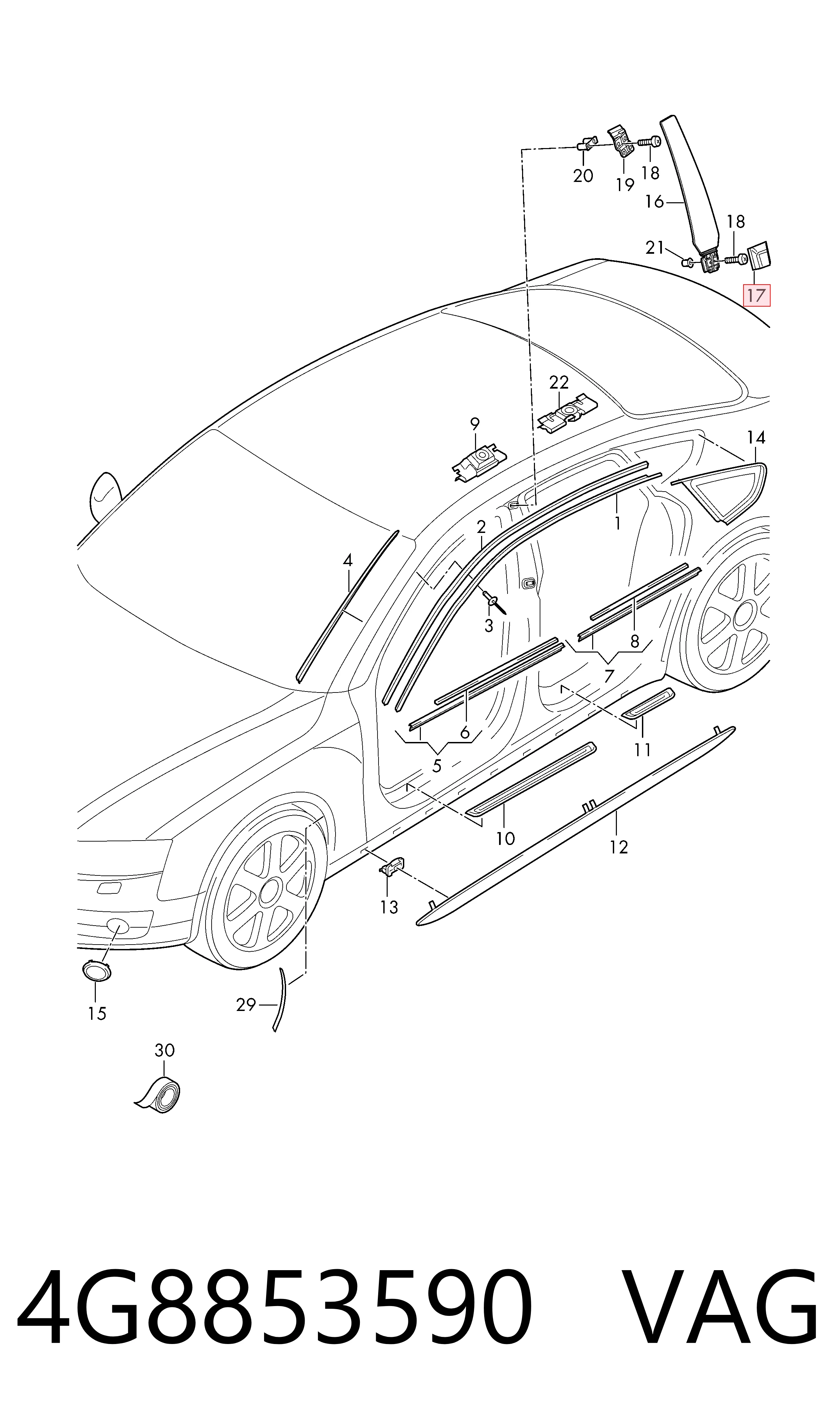 4G8853590 VAG 