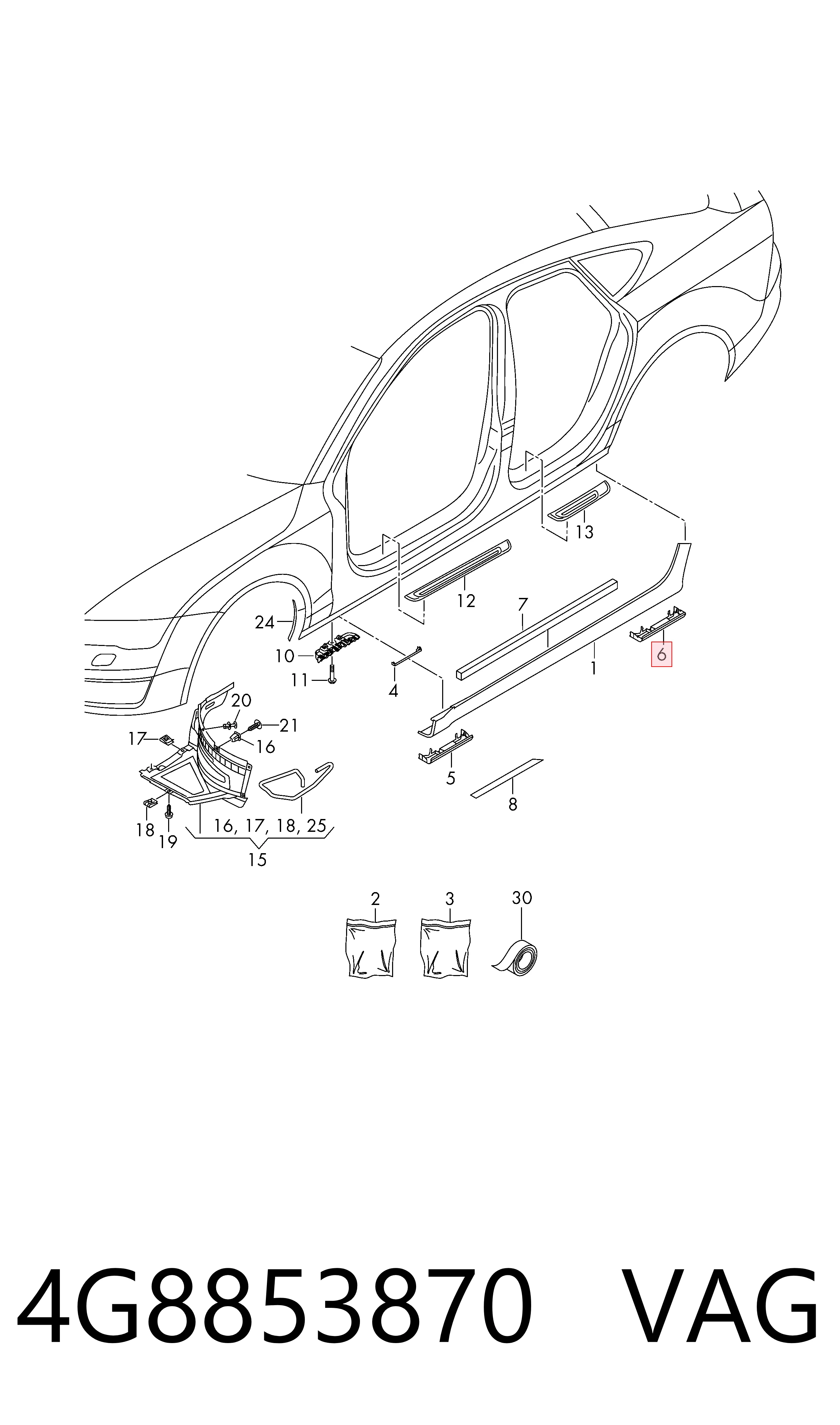 4G8853870 VAG 