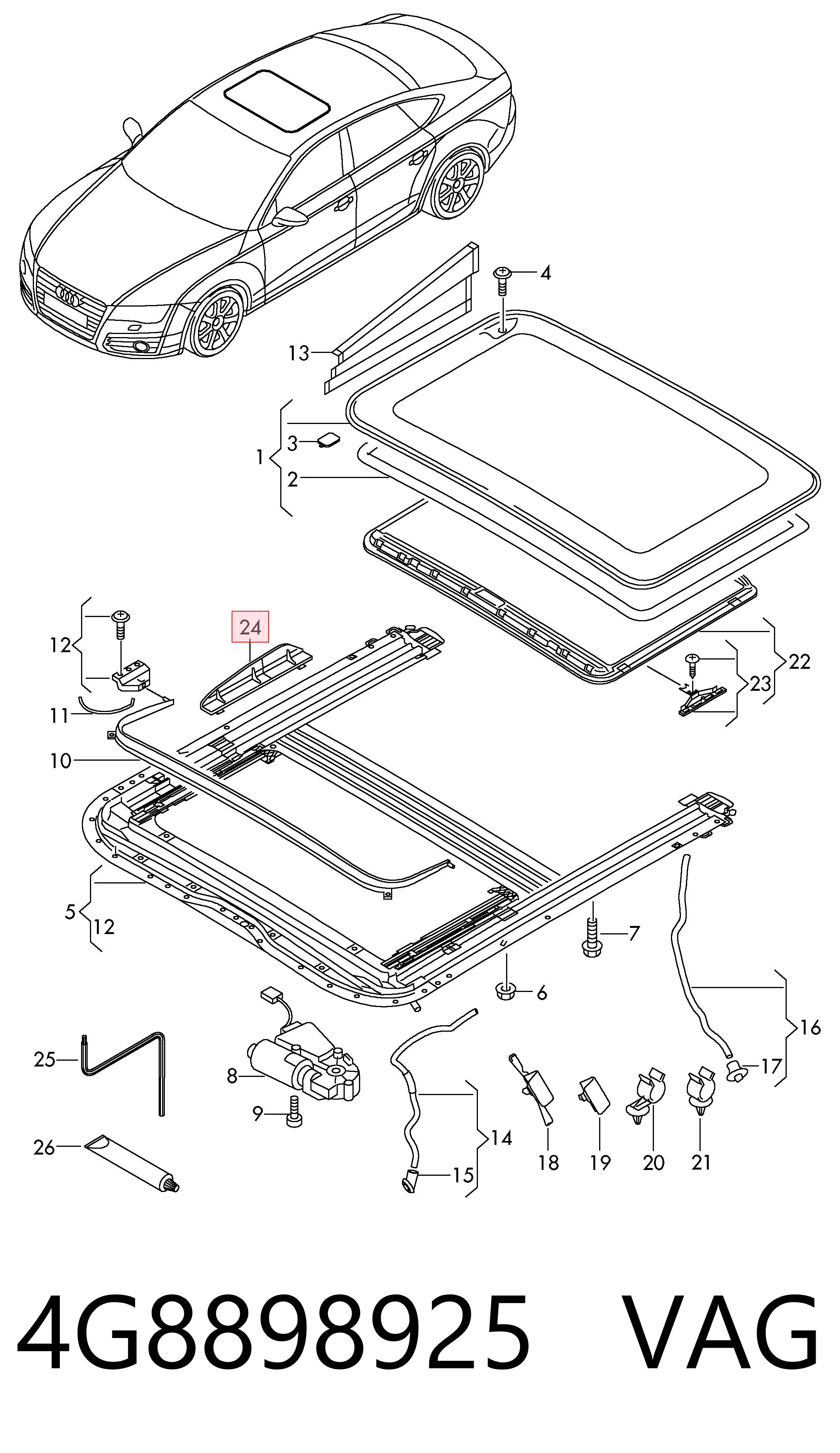 4G8898925 VAG 
