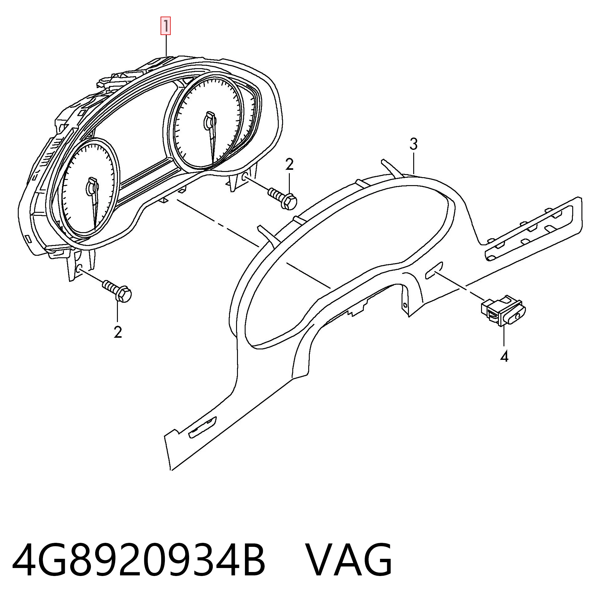 4G8920934B VAG