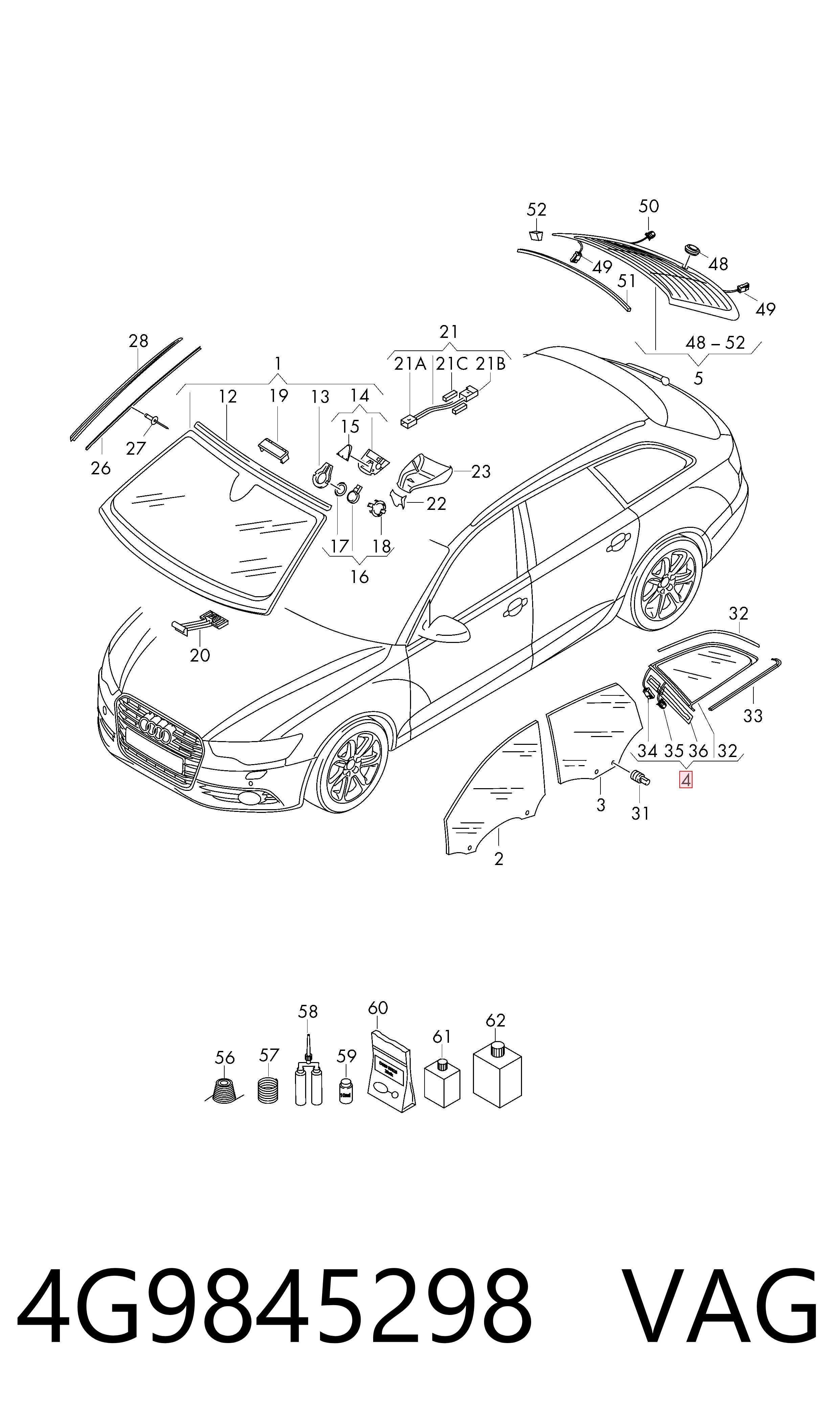 4G9845298 VAG 