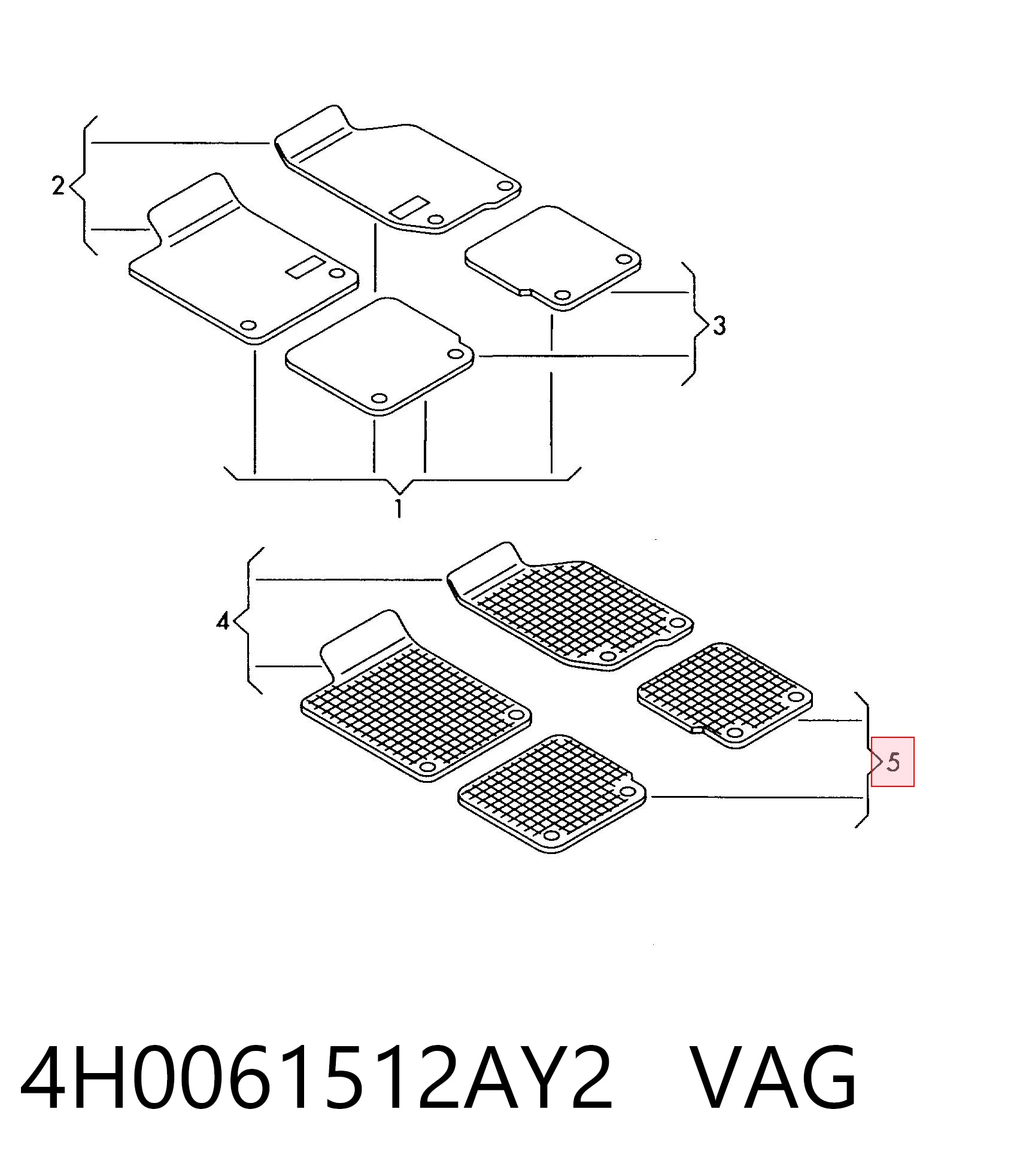 4H0061512AY2 VAG 