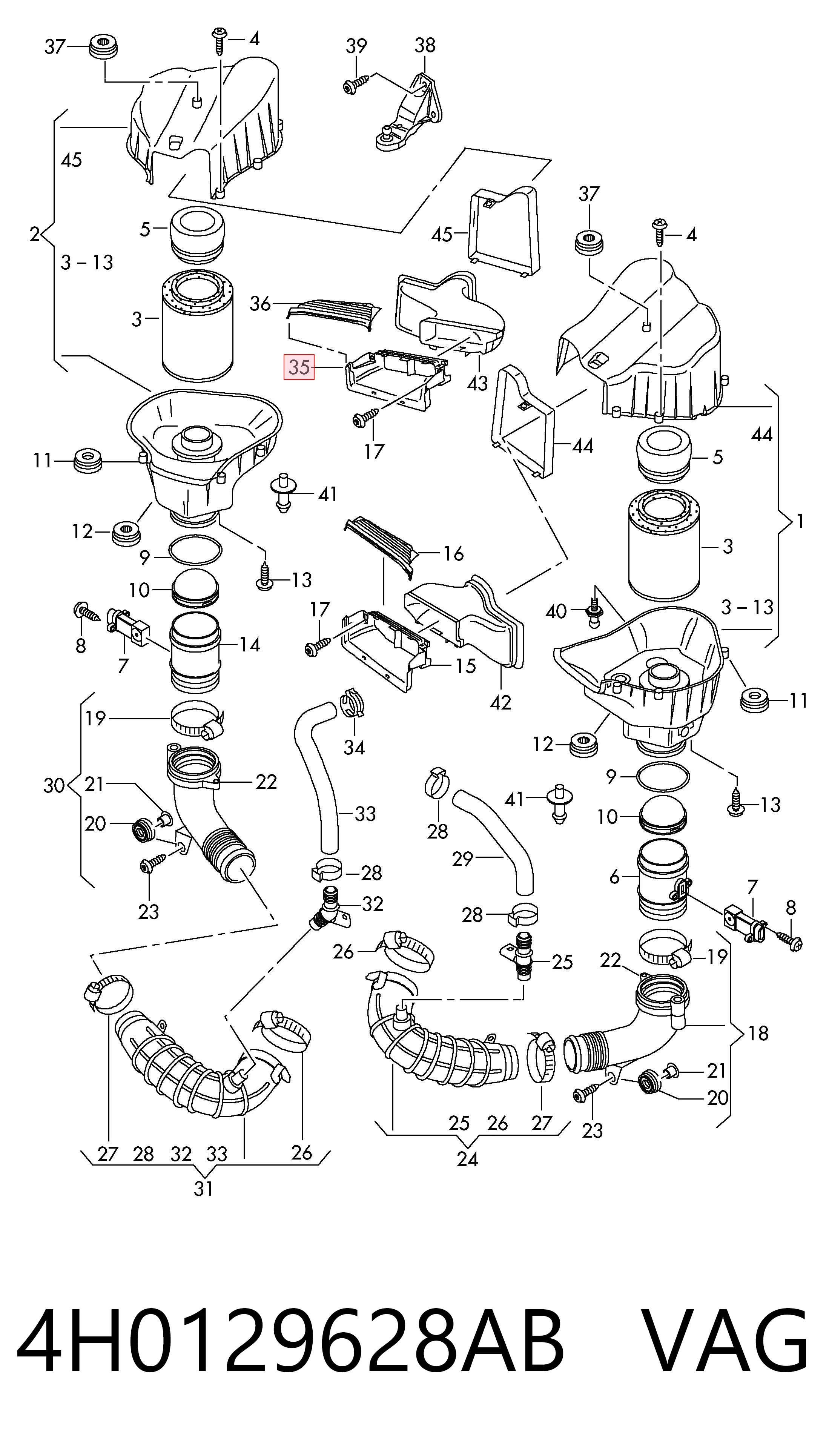 4H0129628AB VAG 
