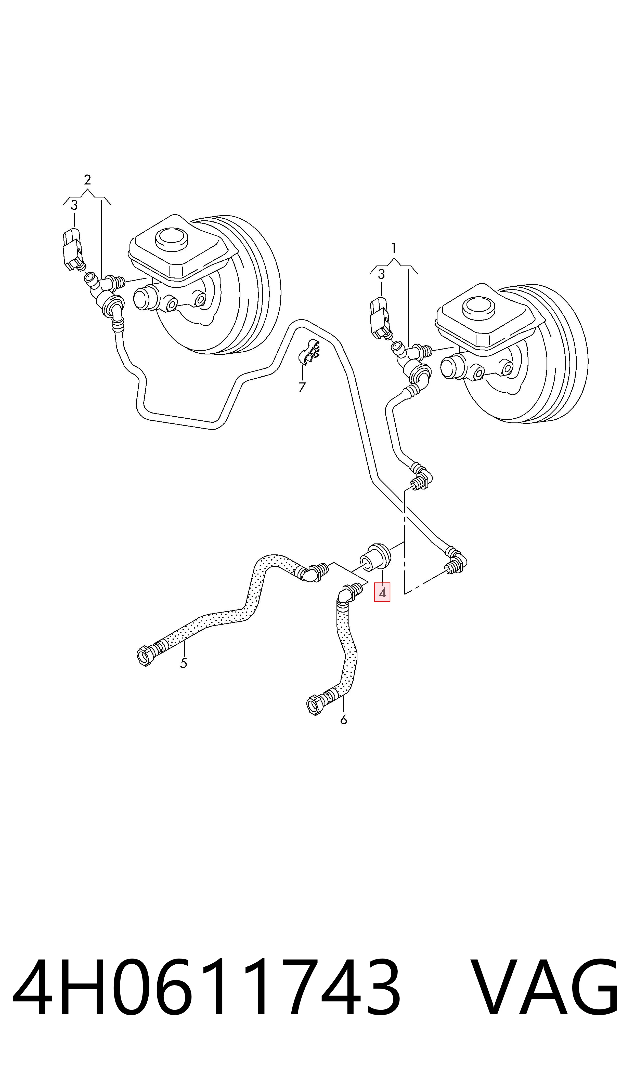 4H0611743 VAG 