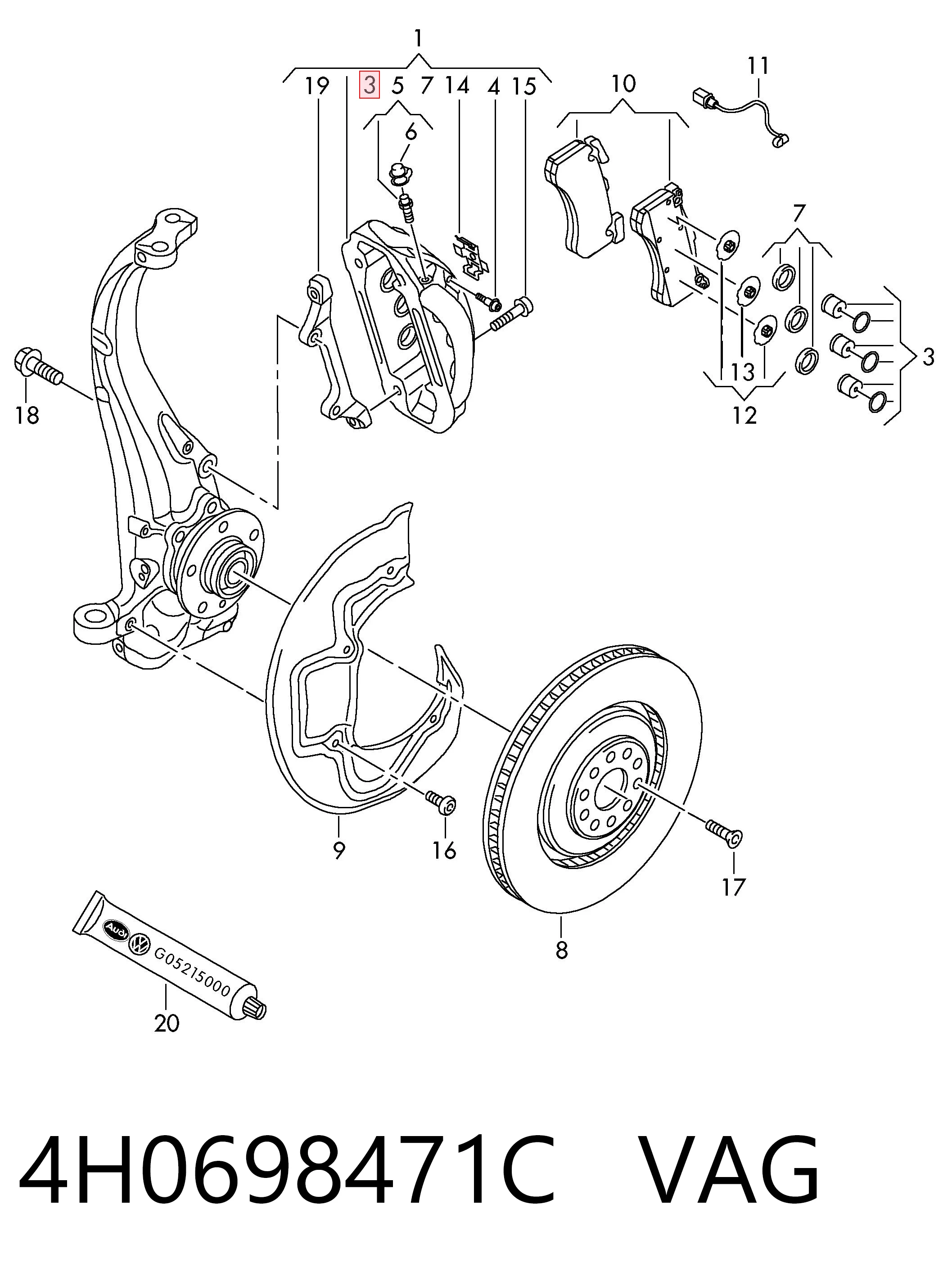 4H0698471C VAG 