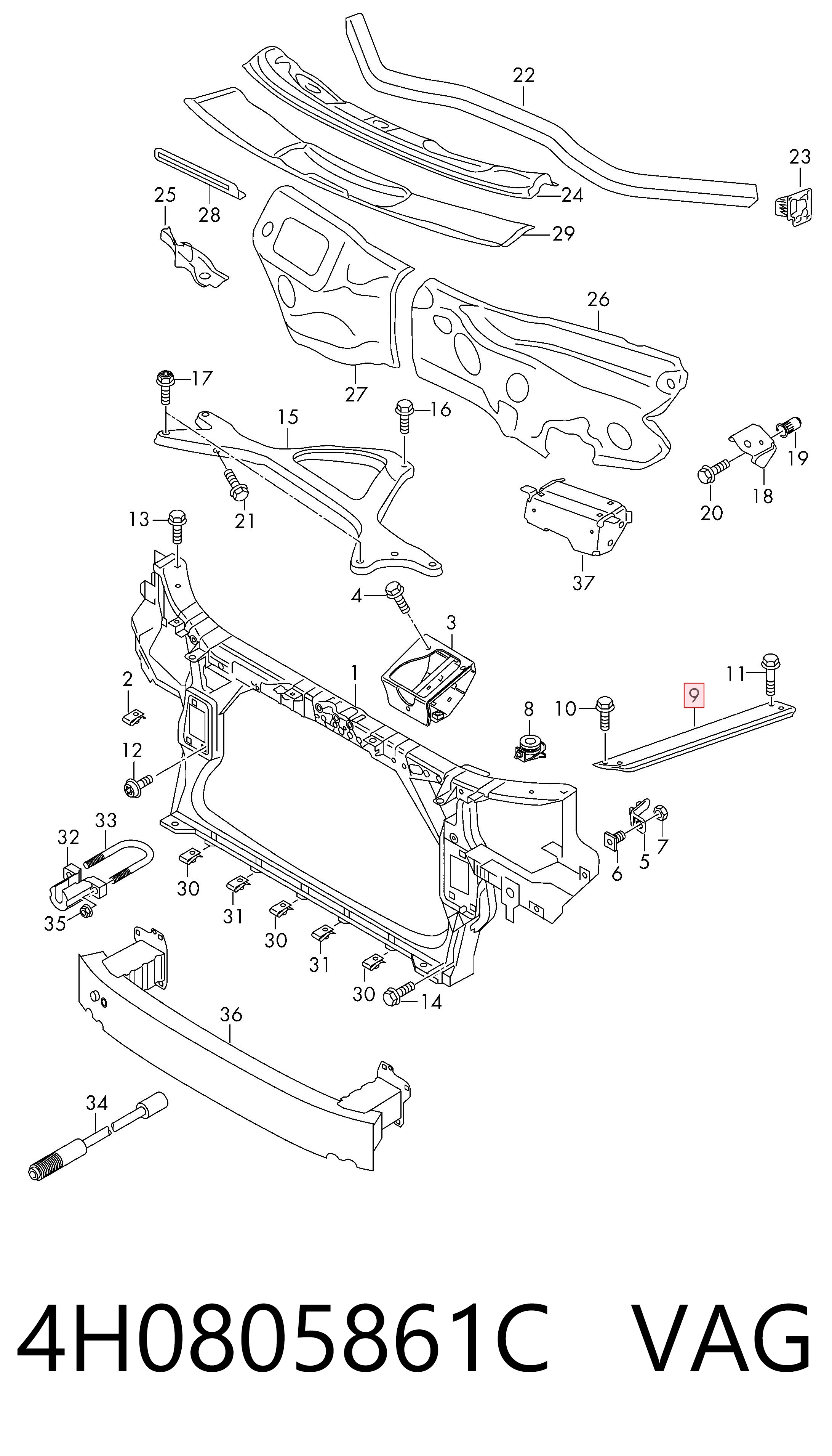 4H0805861C VAG 