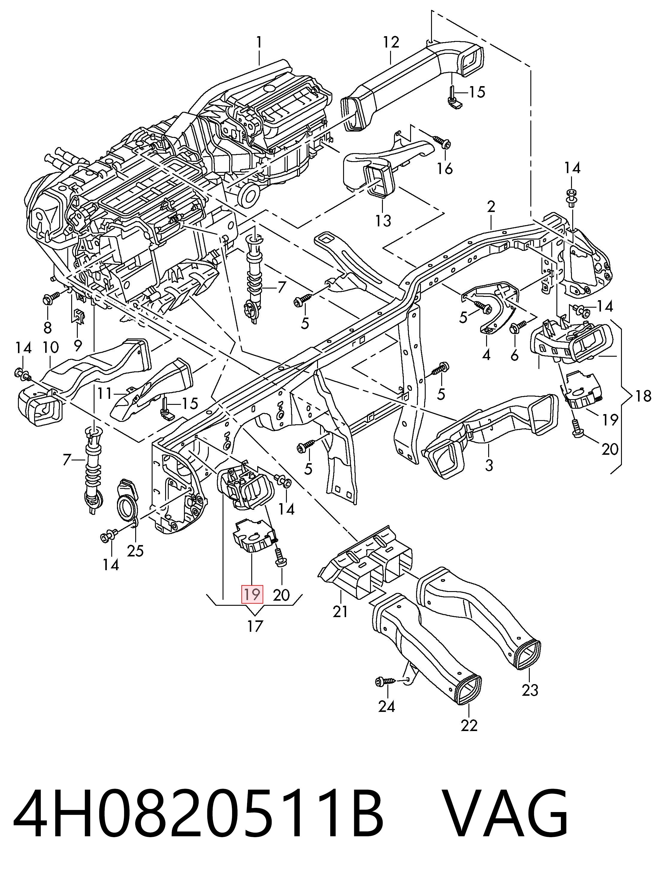 4H0820511B VAG 