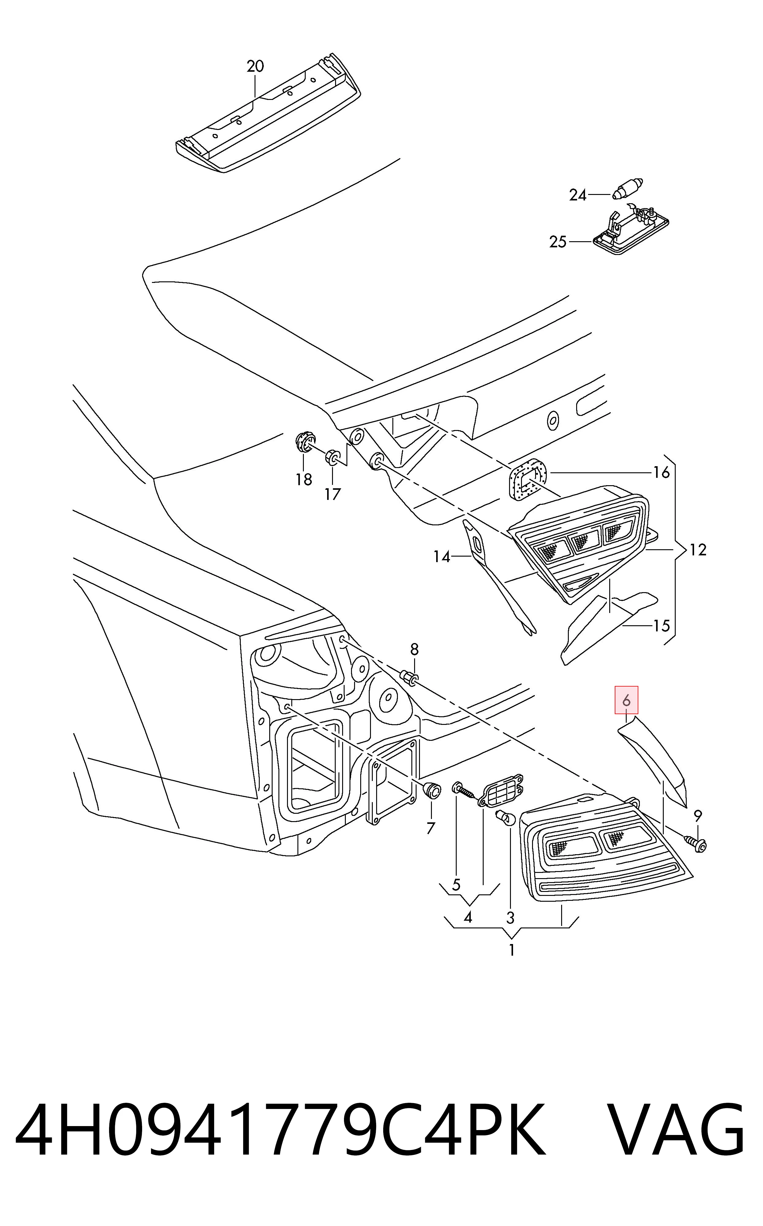 4H0941779C4PK VAG 