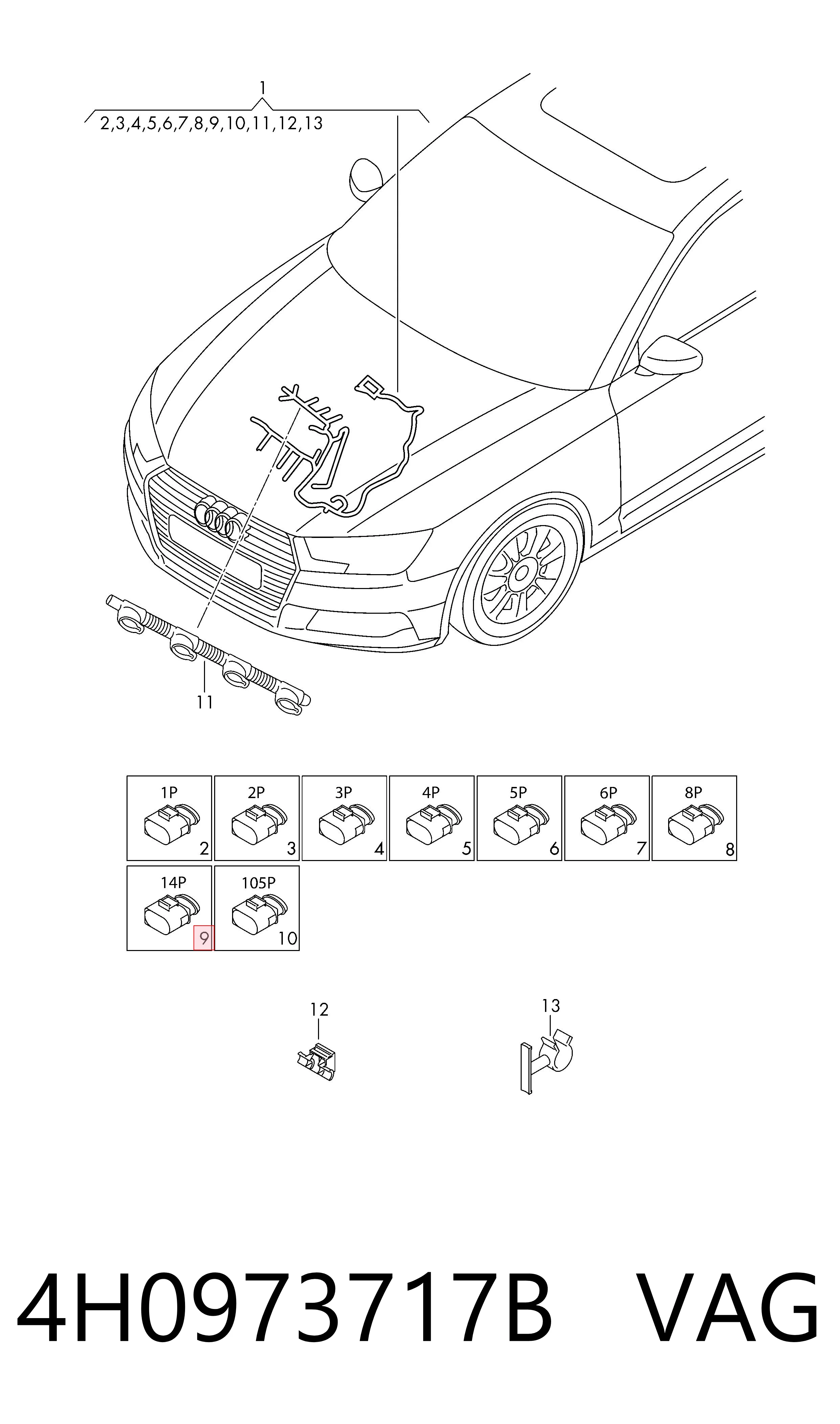 4H0973717B VAG 