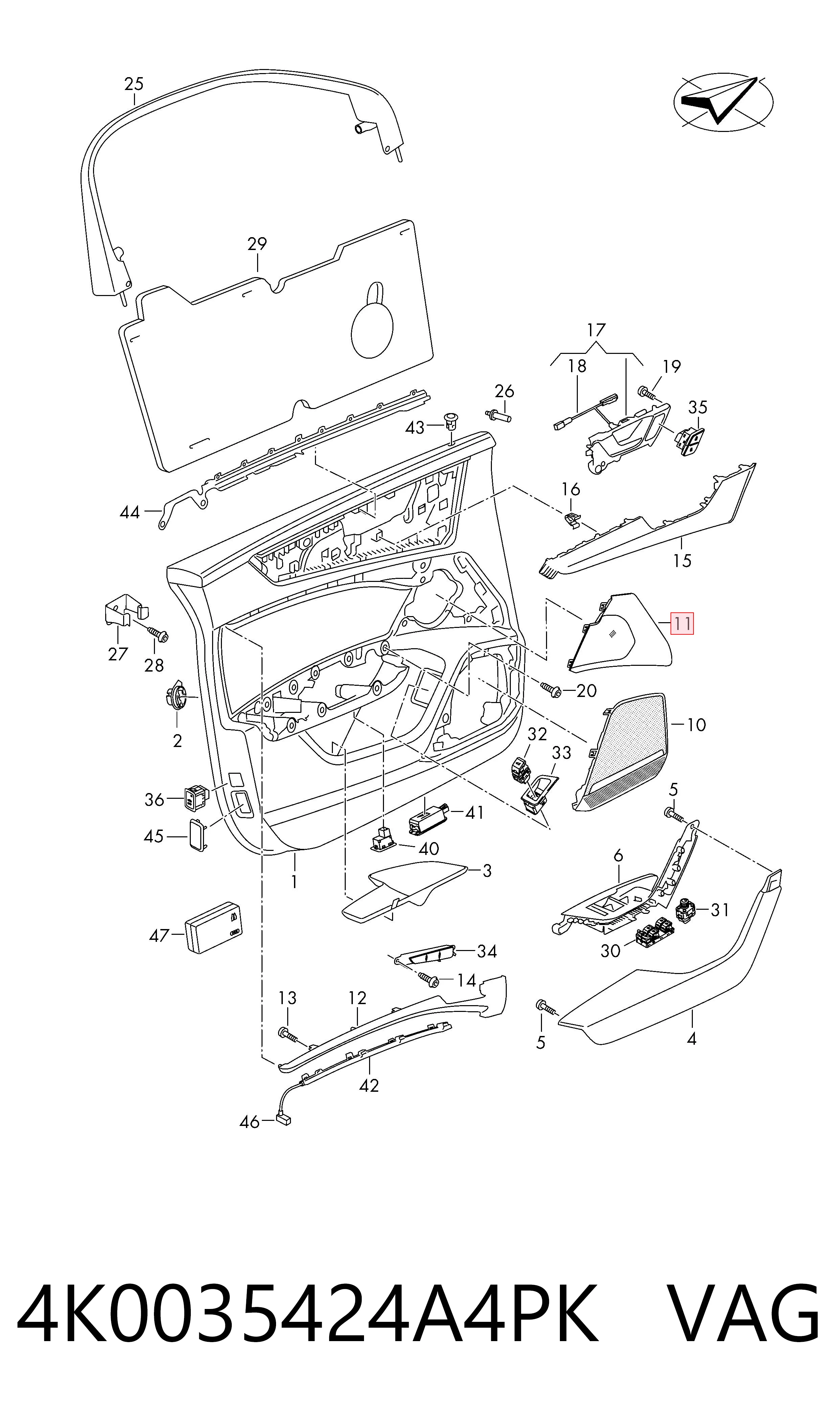4K0035424A4PK VAG 