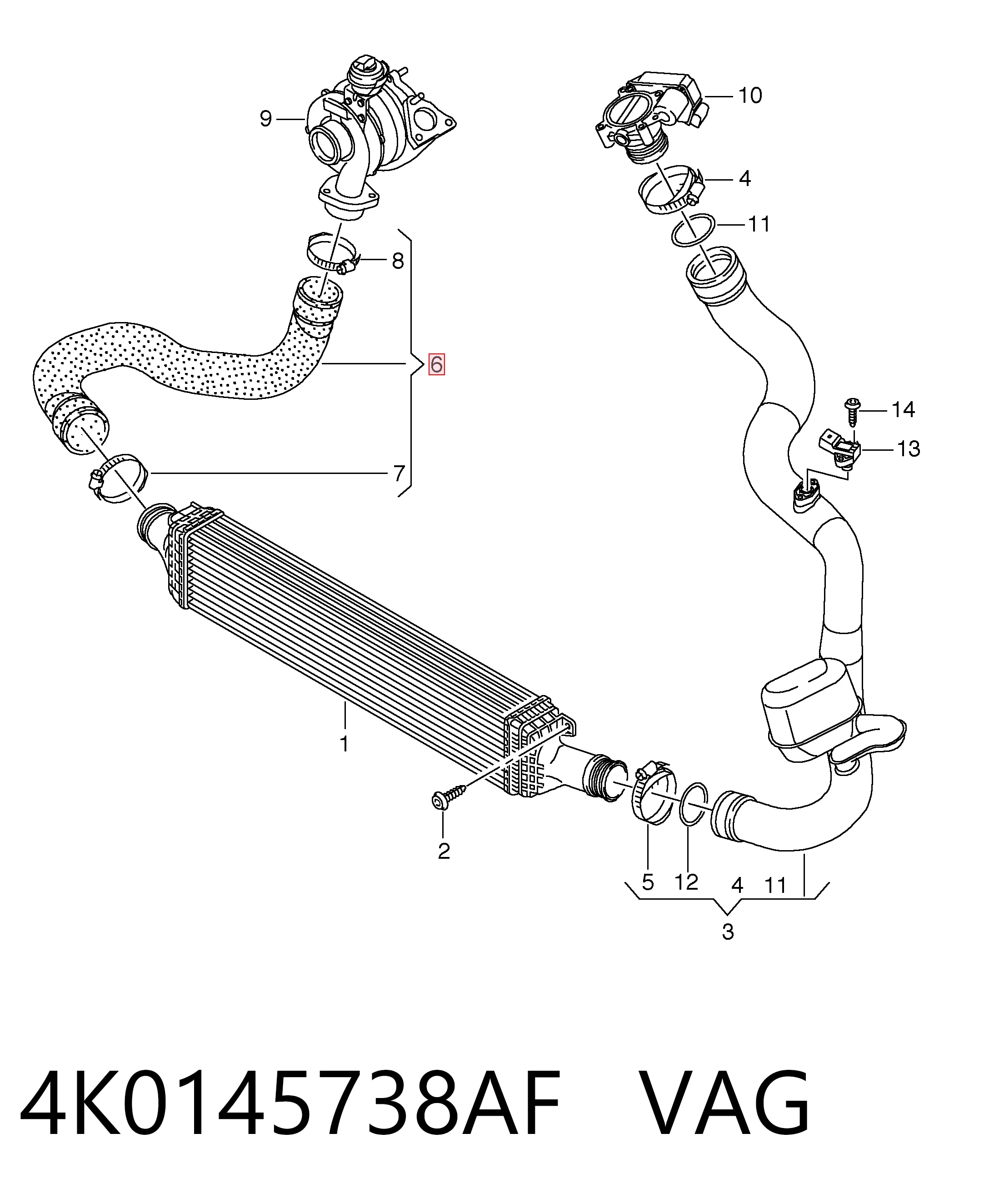 4K0145738AF VAG 
