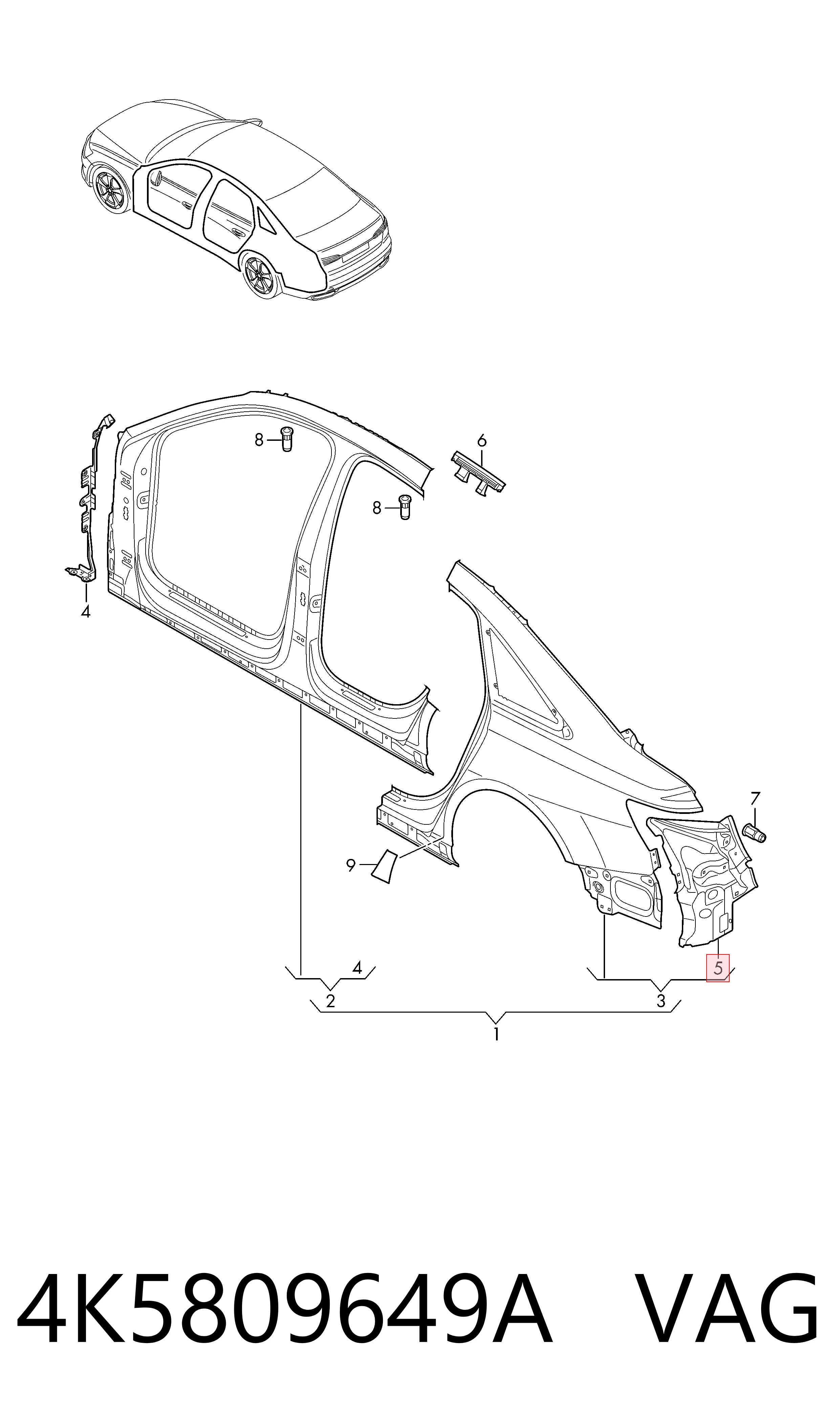 4K5809649A VAG 