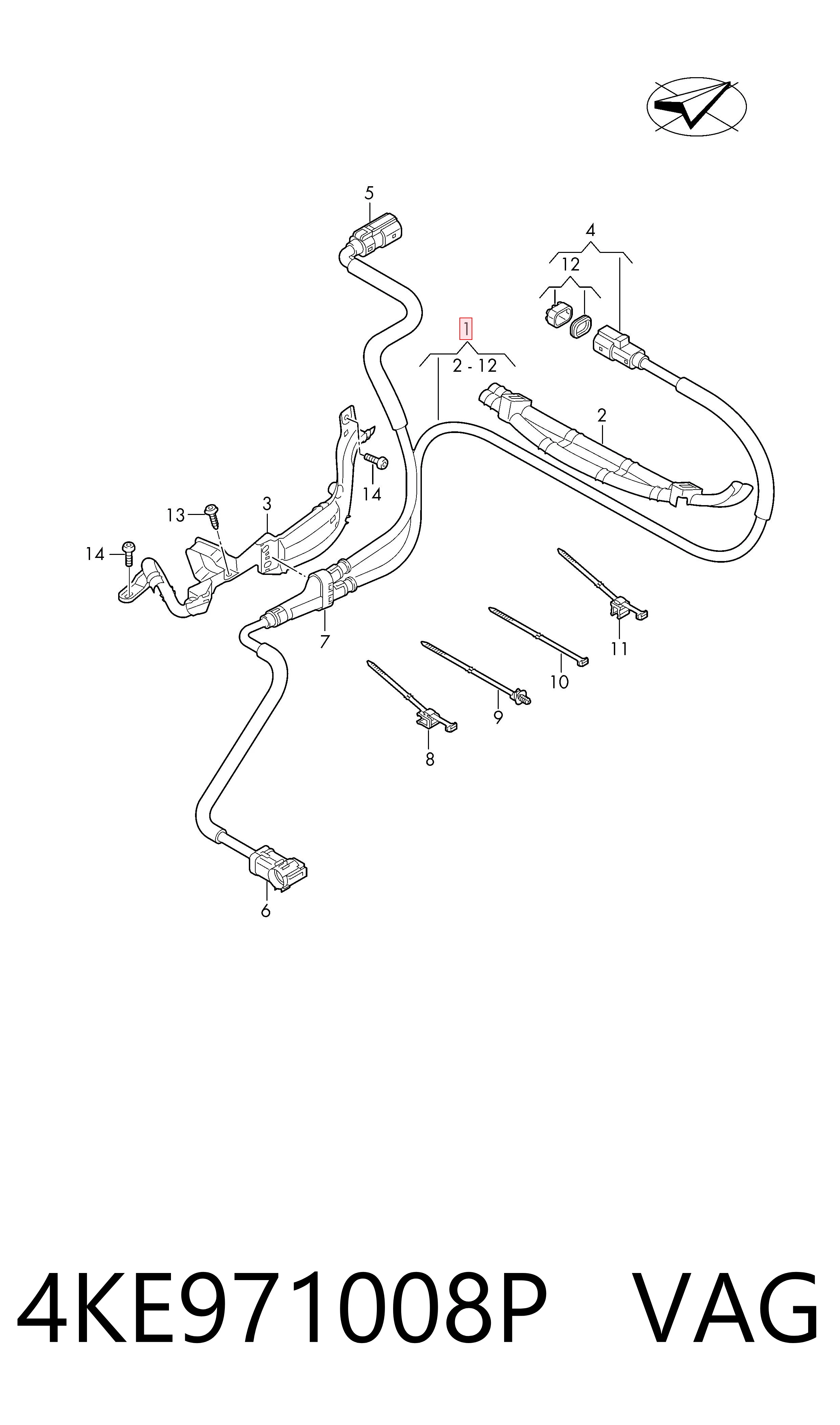 4KE971008P VAG 