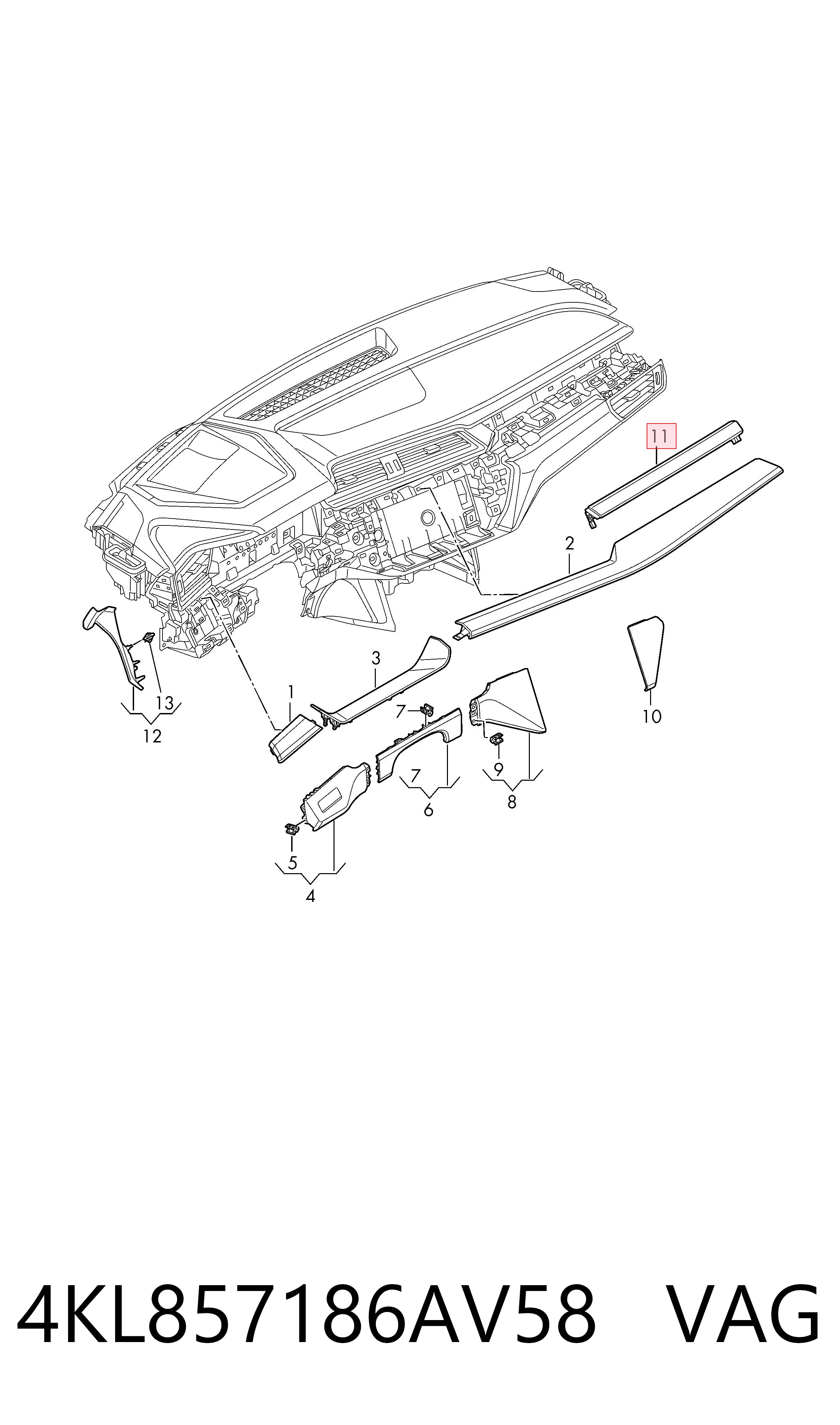 4KL857186AV58 VAG 