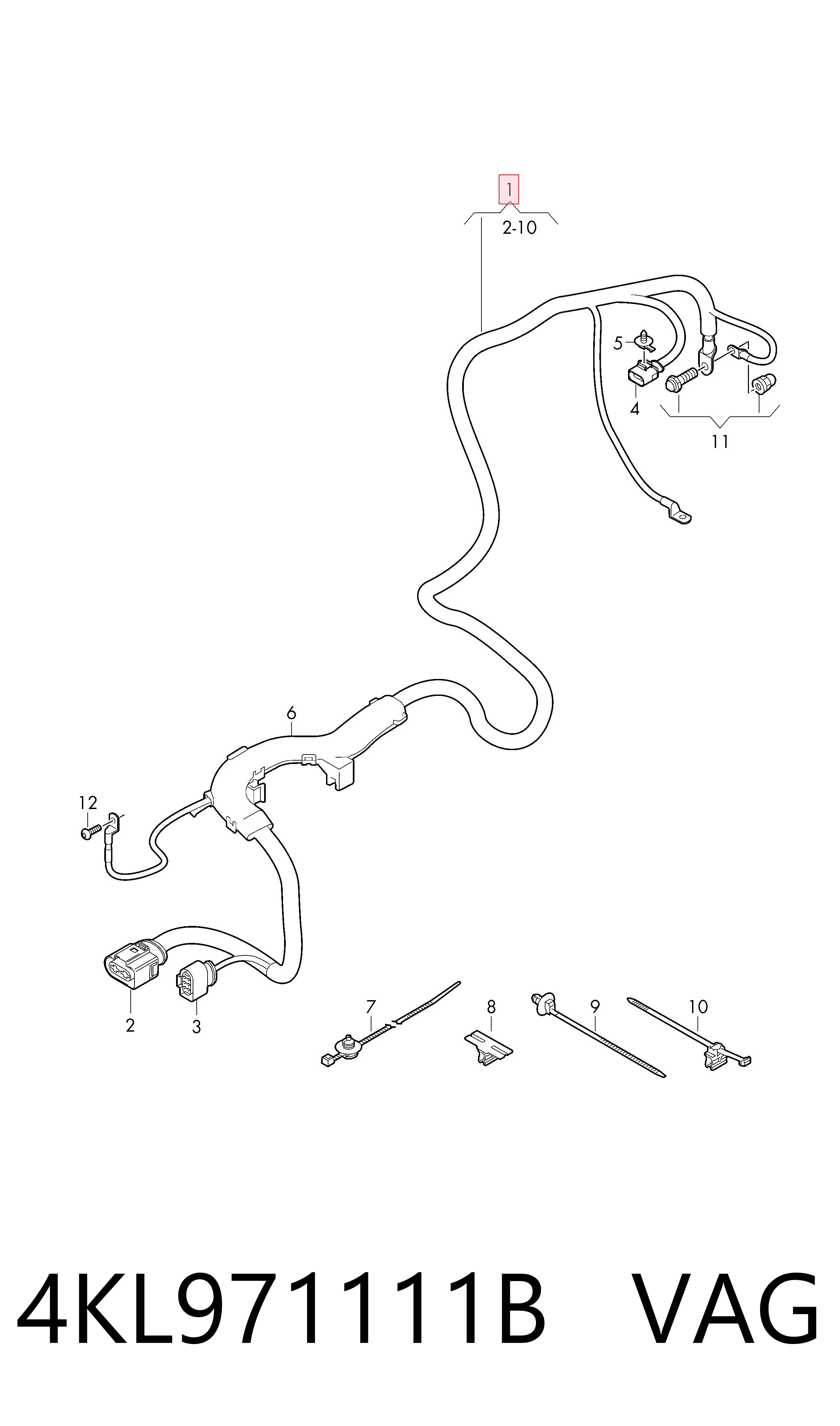 4KL971111B VAG 