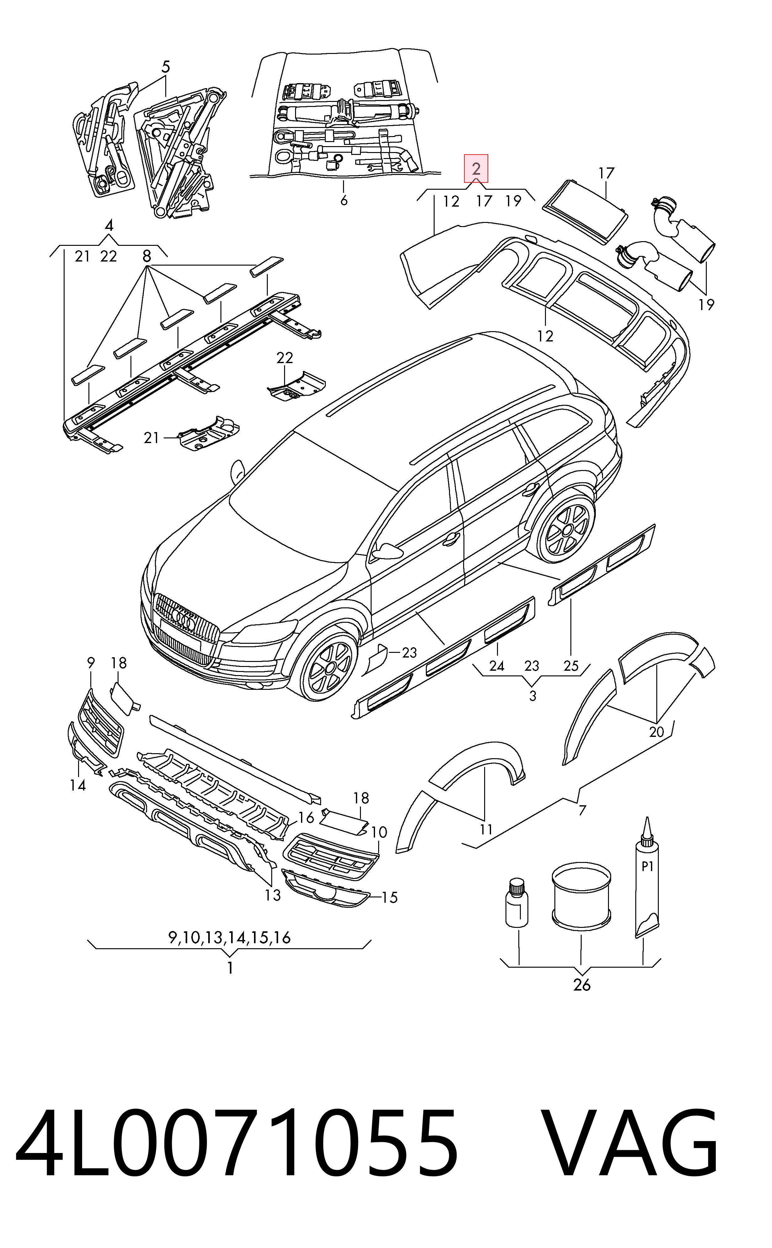 4L0071055 VAG 