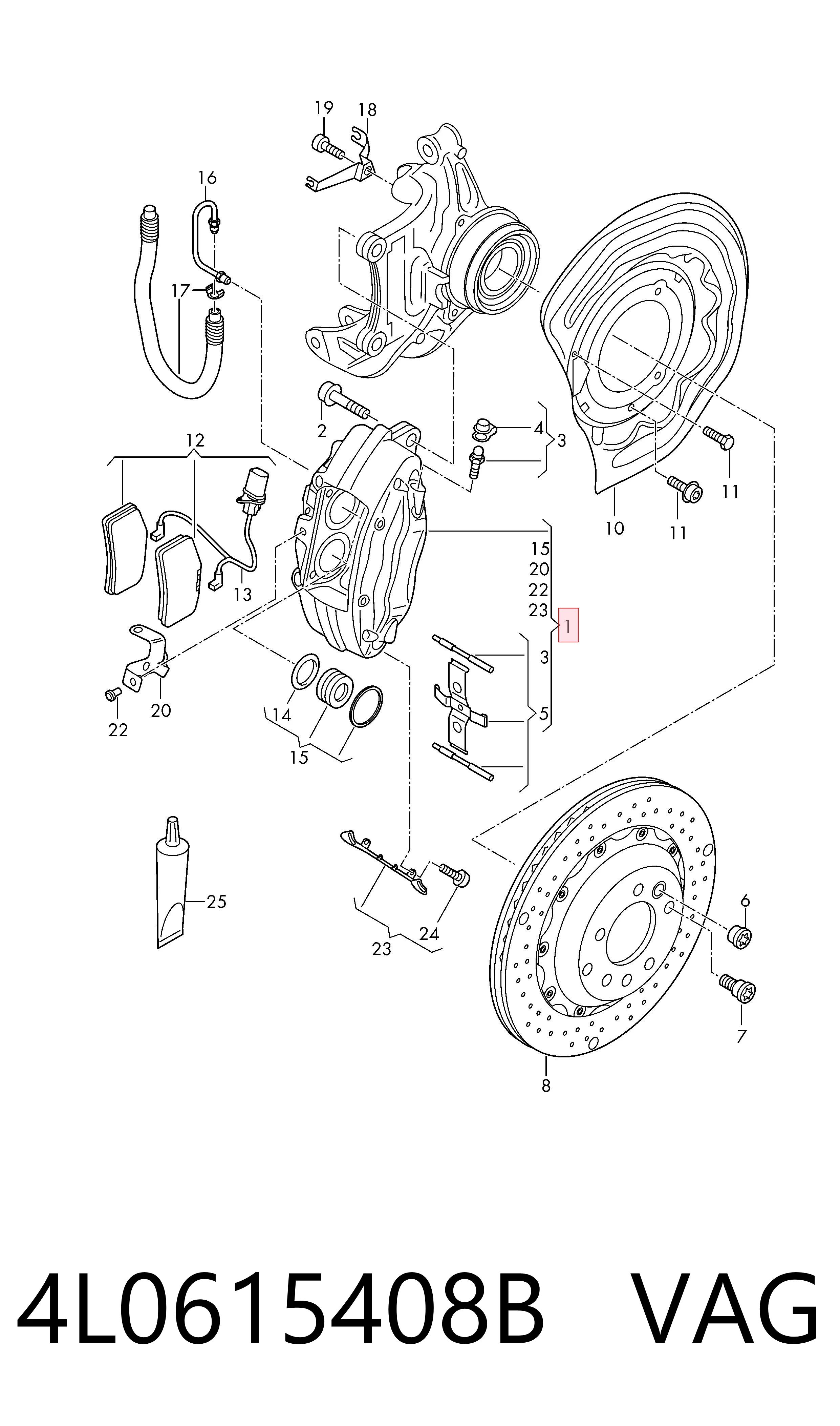 4L0615408B VAG