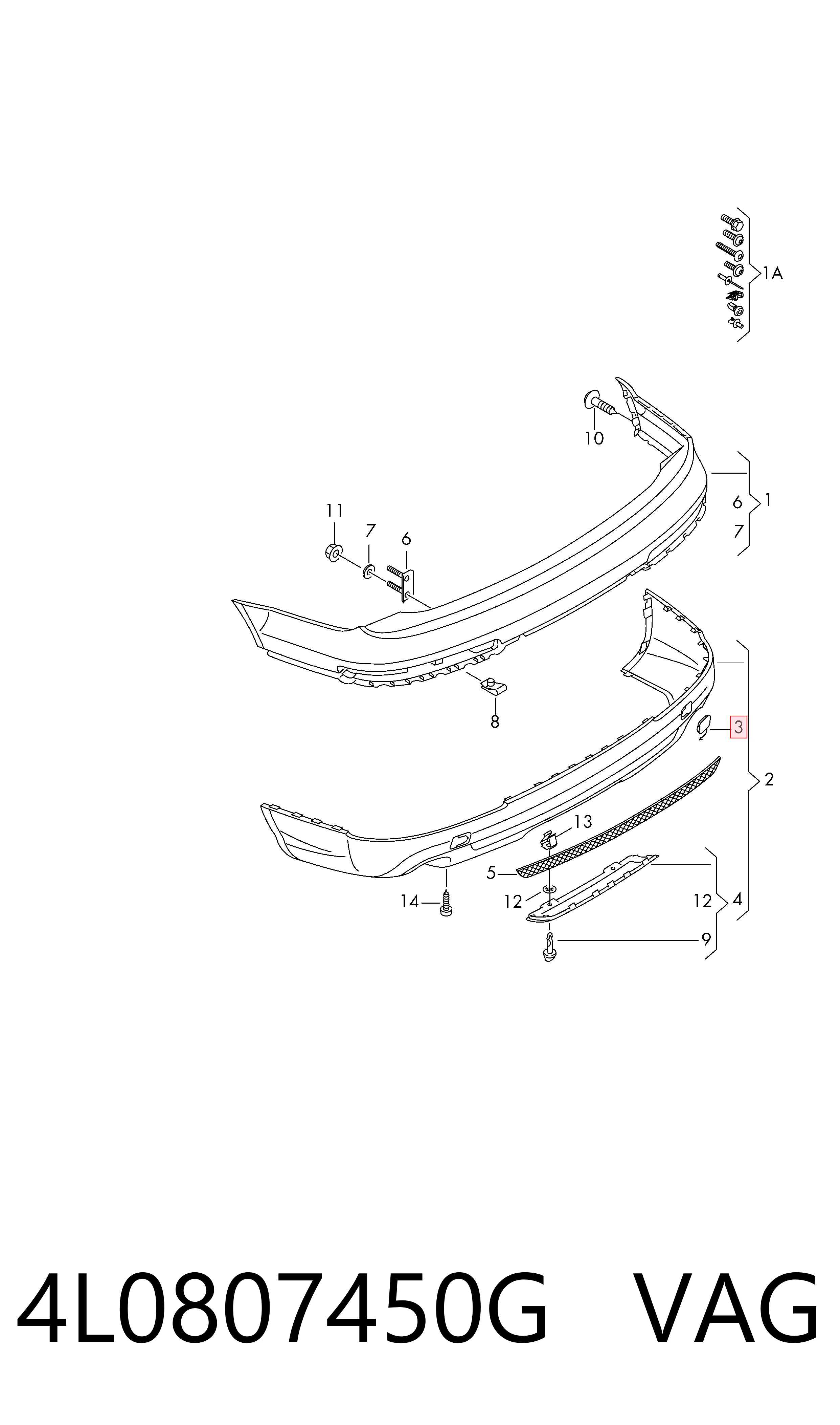 4L0807450G VAG 