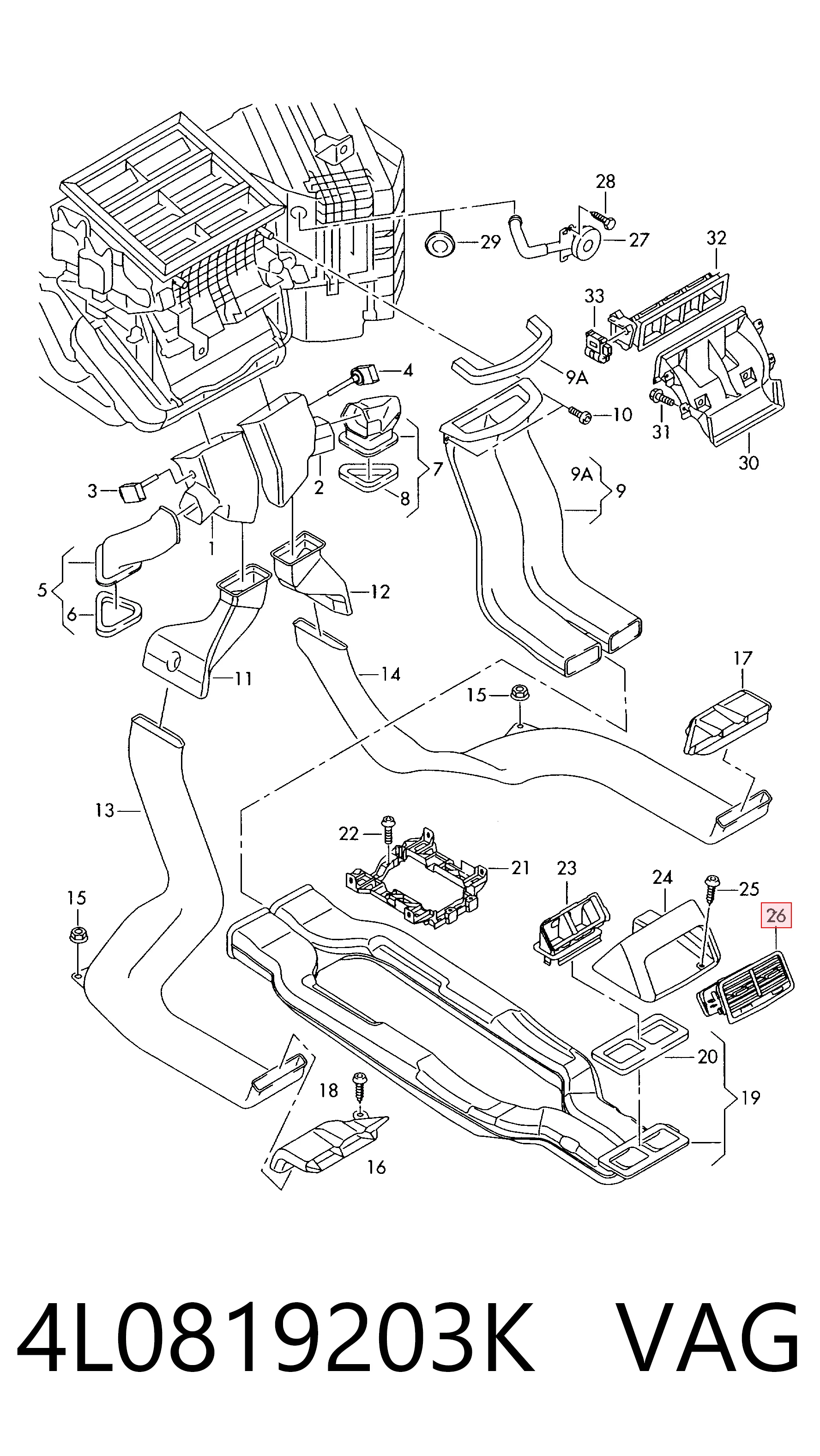 4L0819203K VAG 