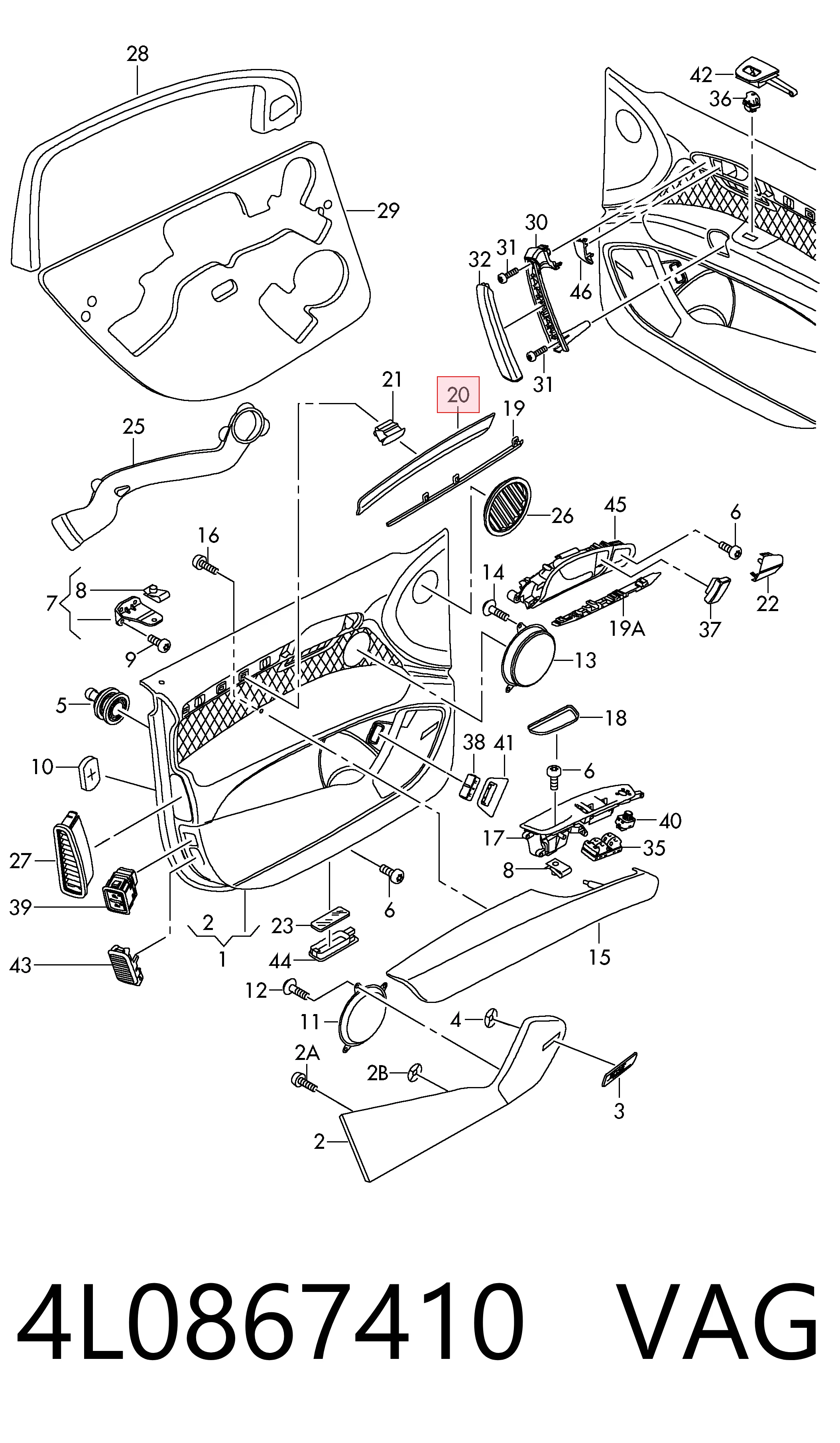 4L0867410 VAG 