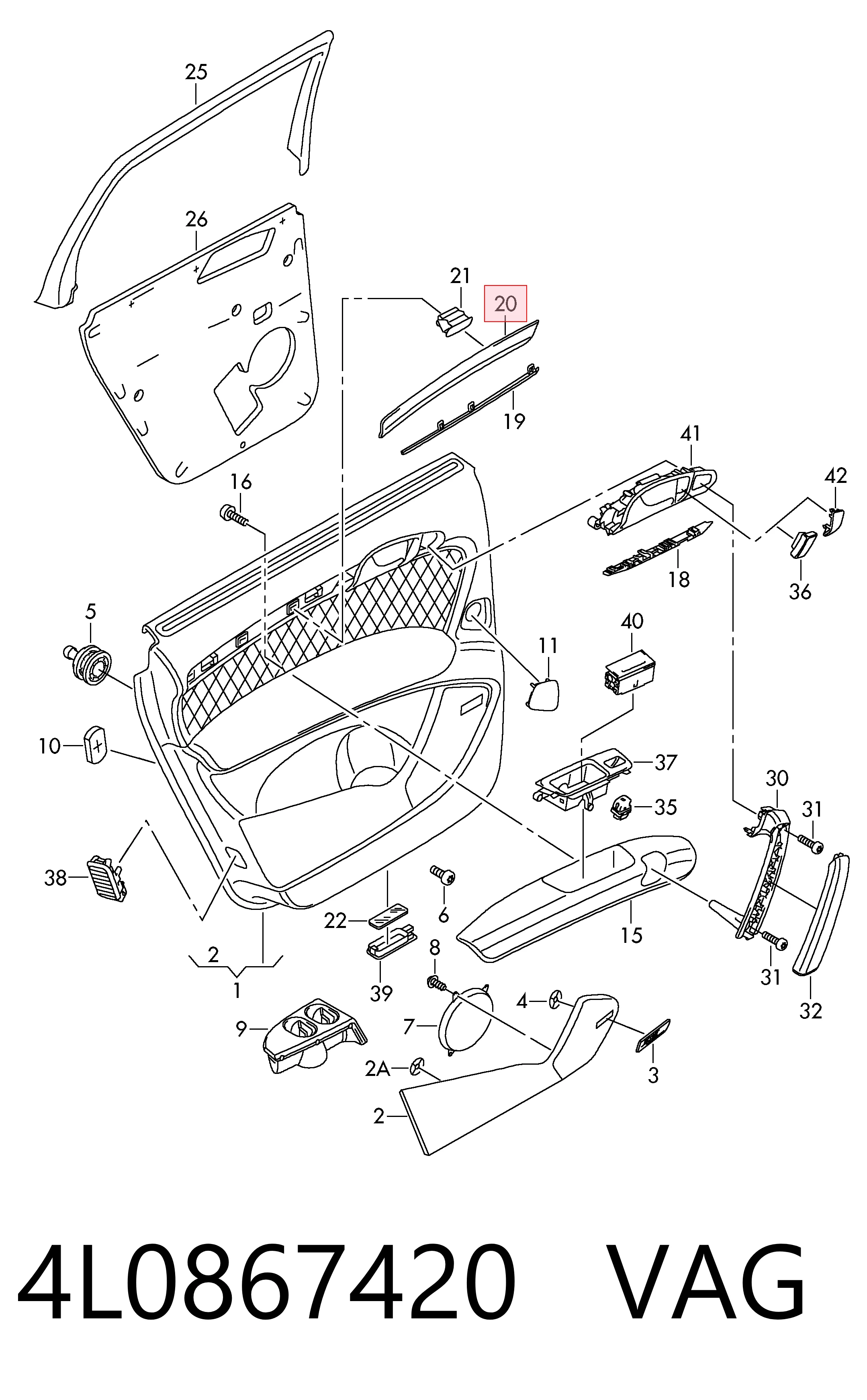 4L0867420 VAG 