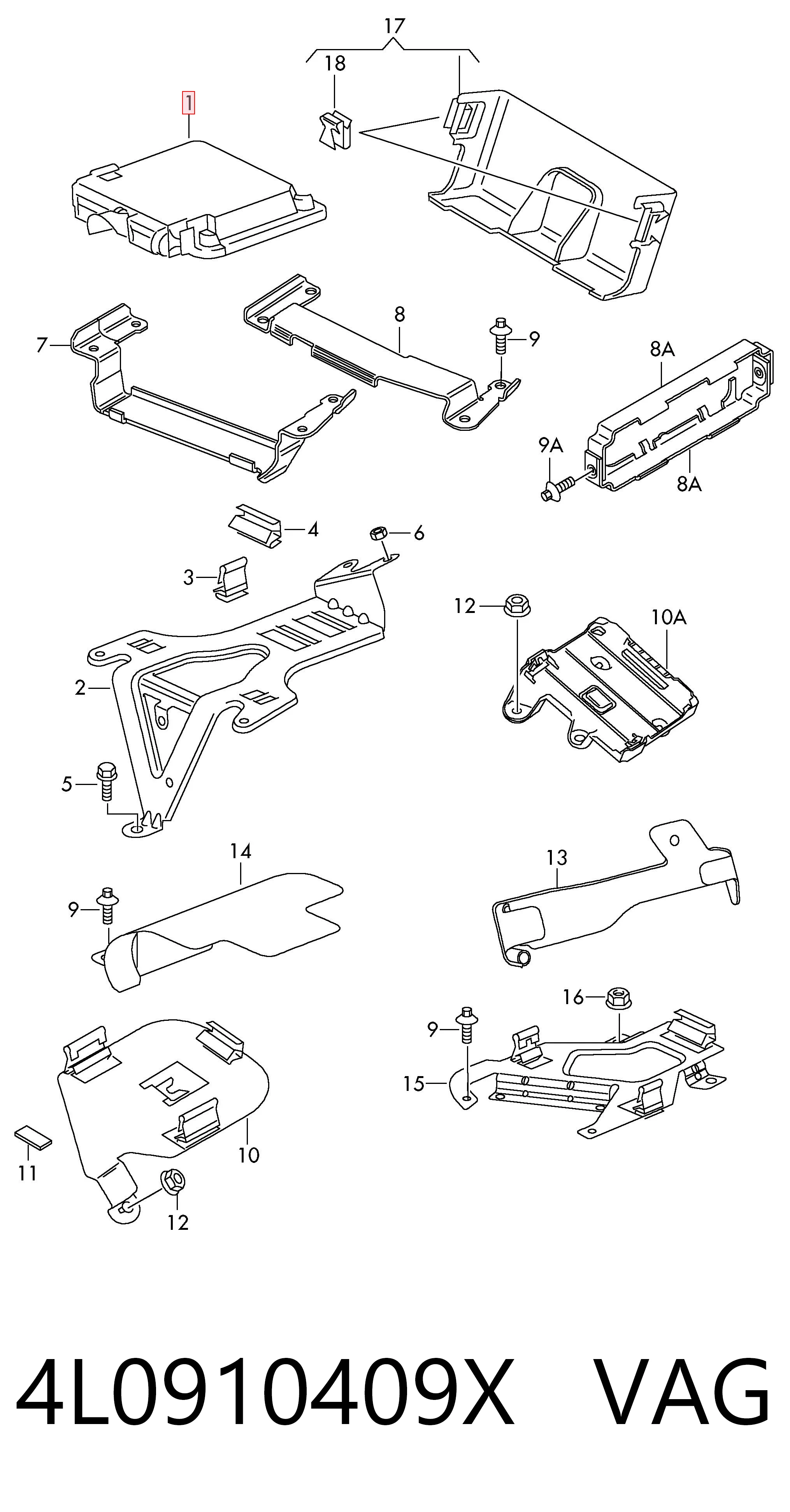 4L0910409X VAG
