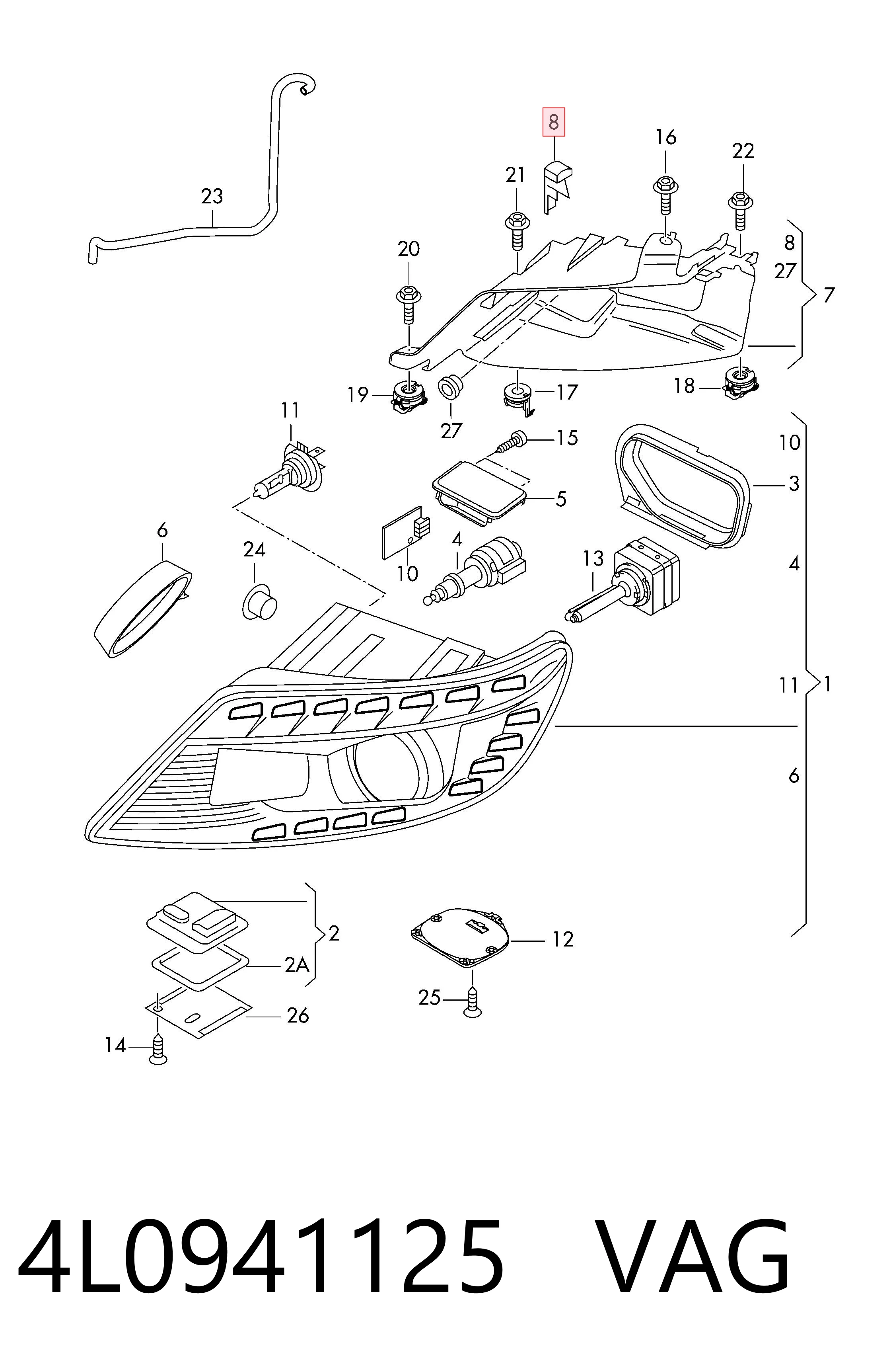 4L0941125 VAG 