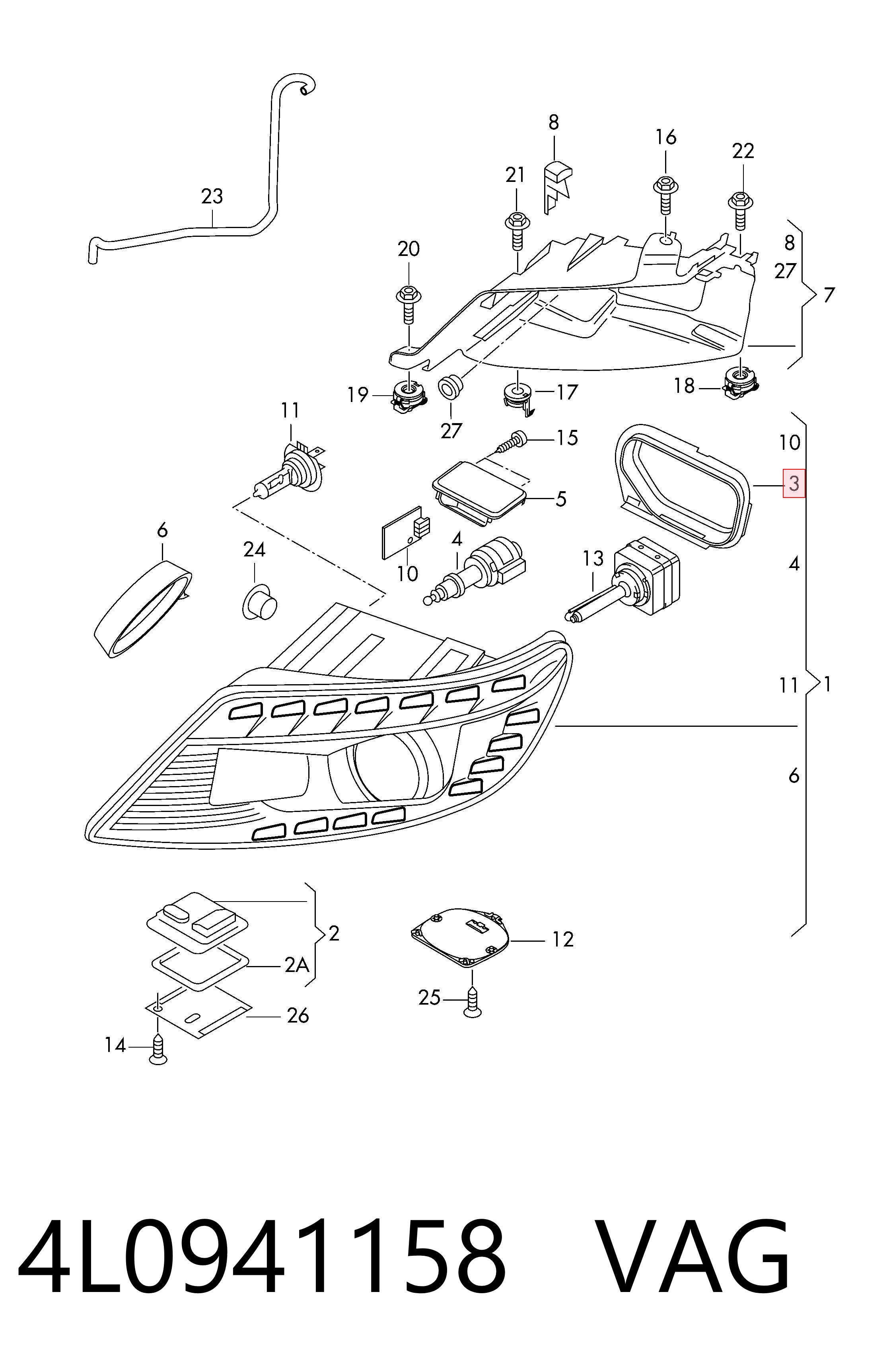 4L0941158 VAG 