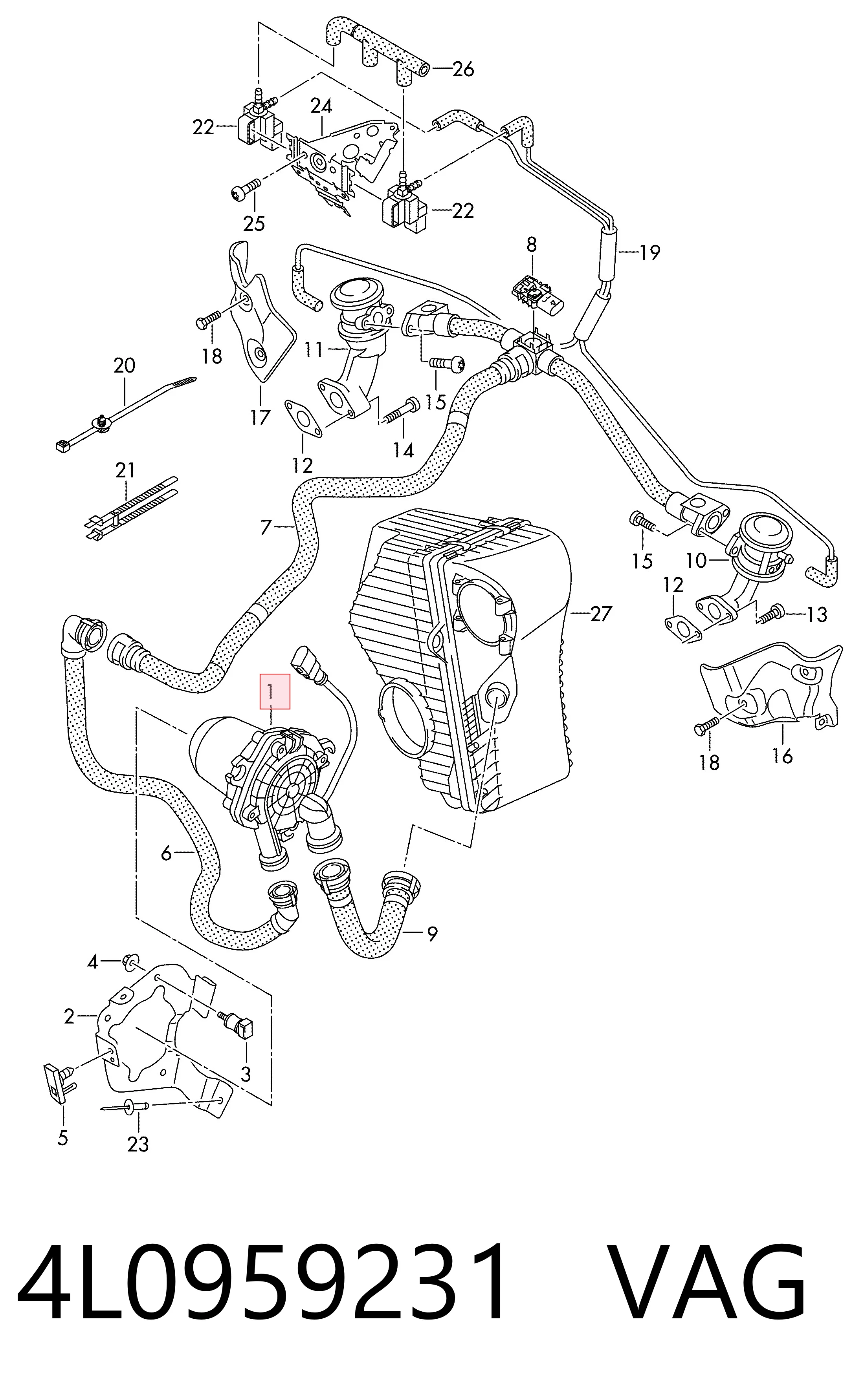 4L0959231 VAG 