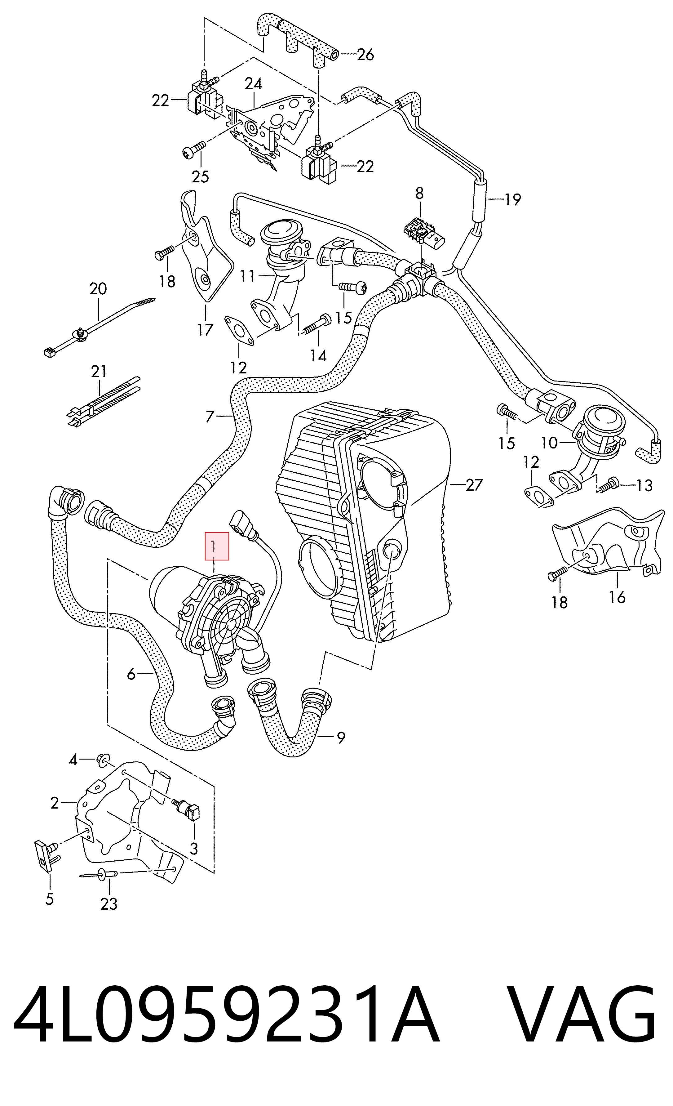 4L0959231A VAG 