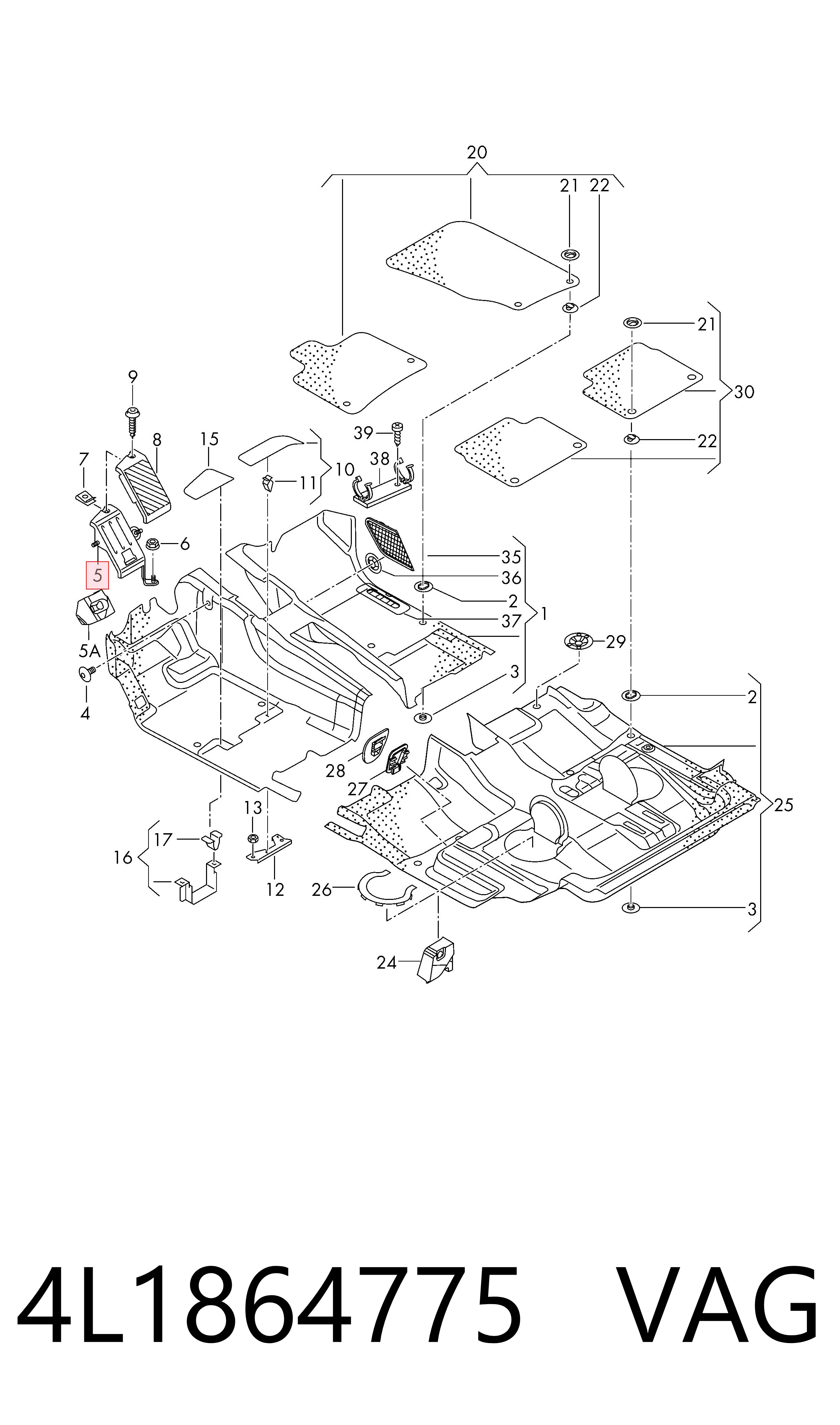 4L1864775 VAG 