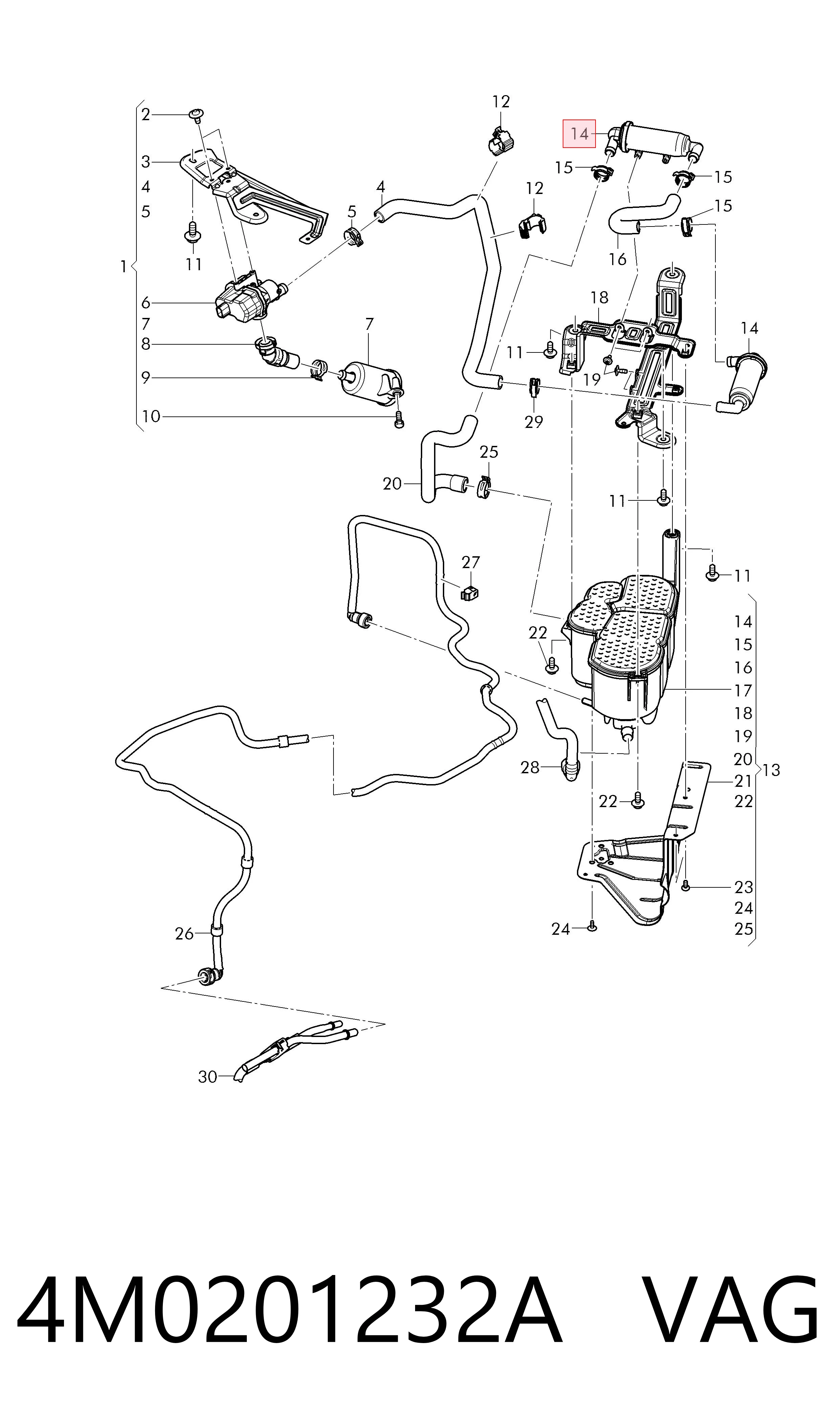 4M0201232A VAG