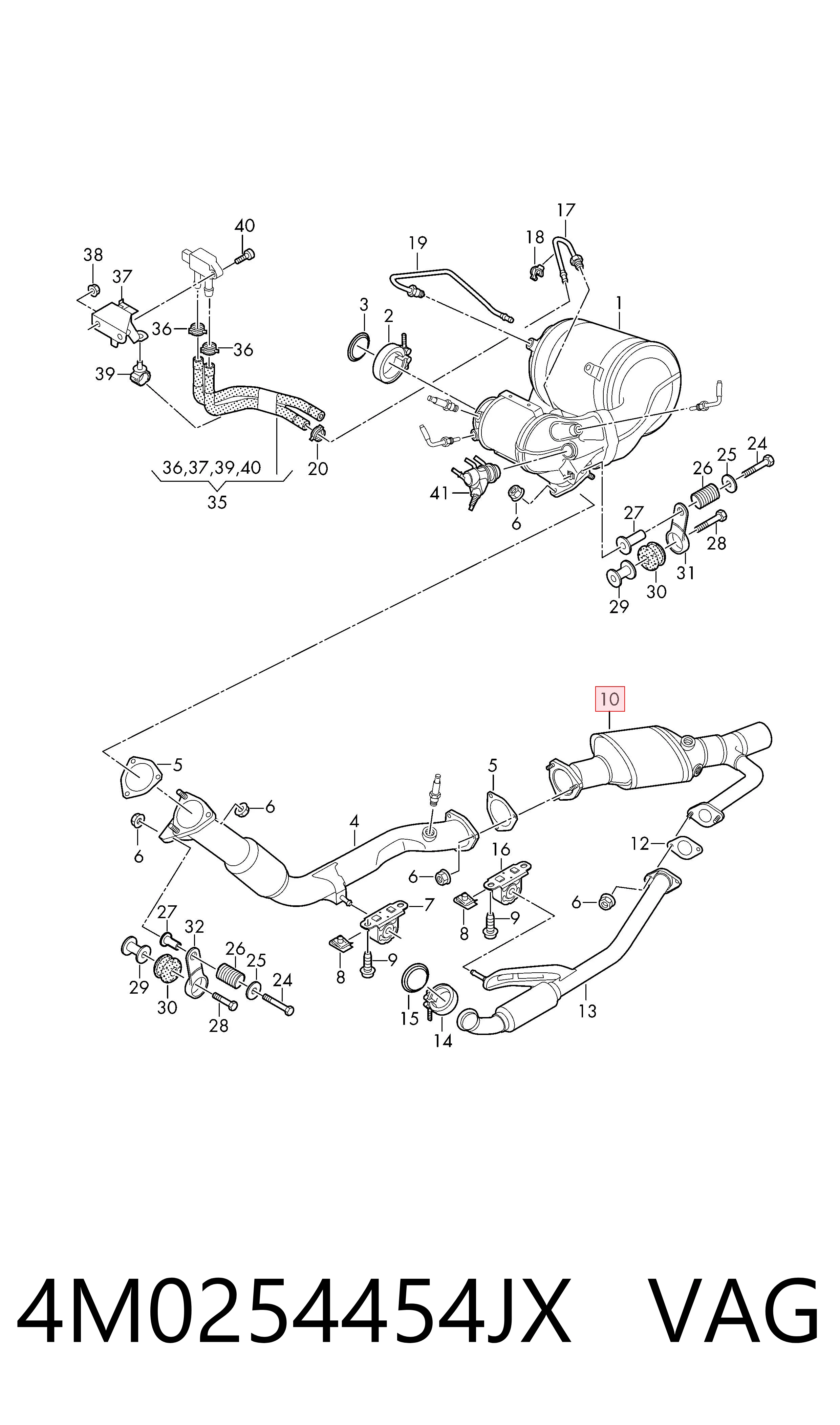 4M0254454JX VAG 
