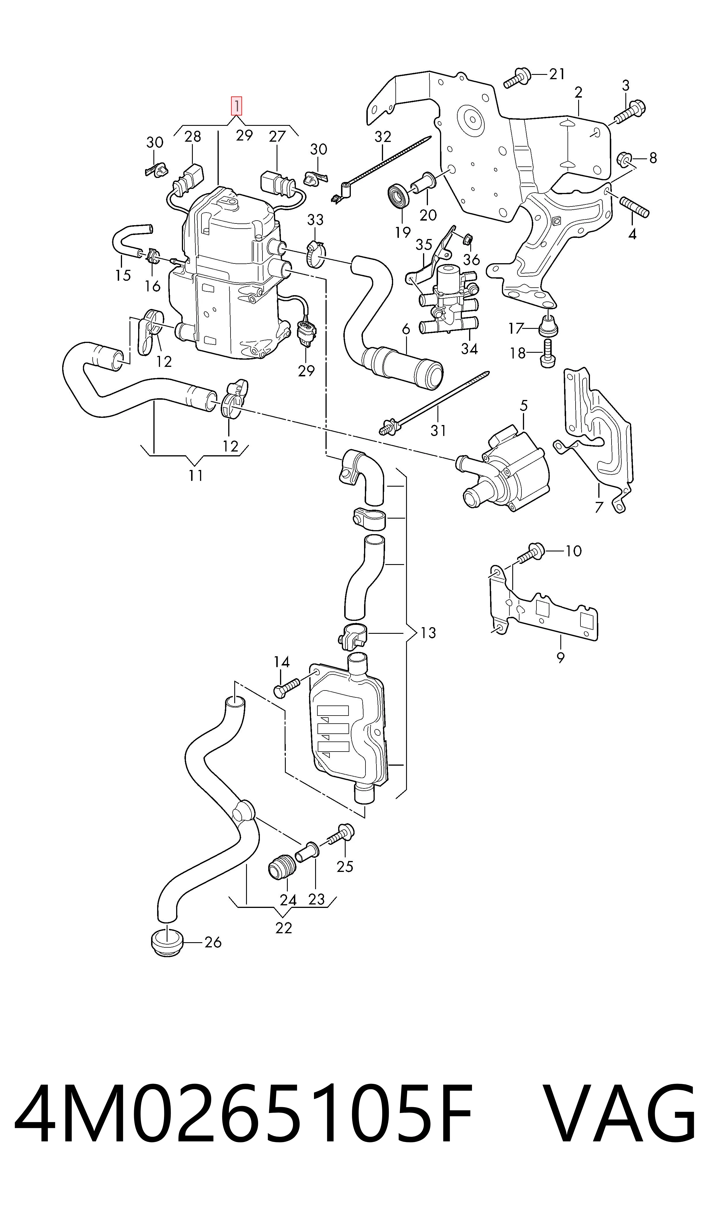 4M0265105F VAG 