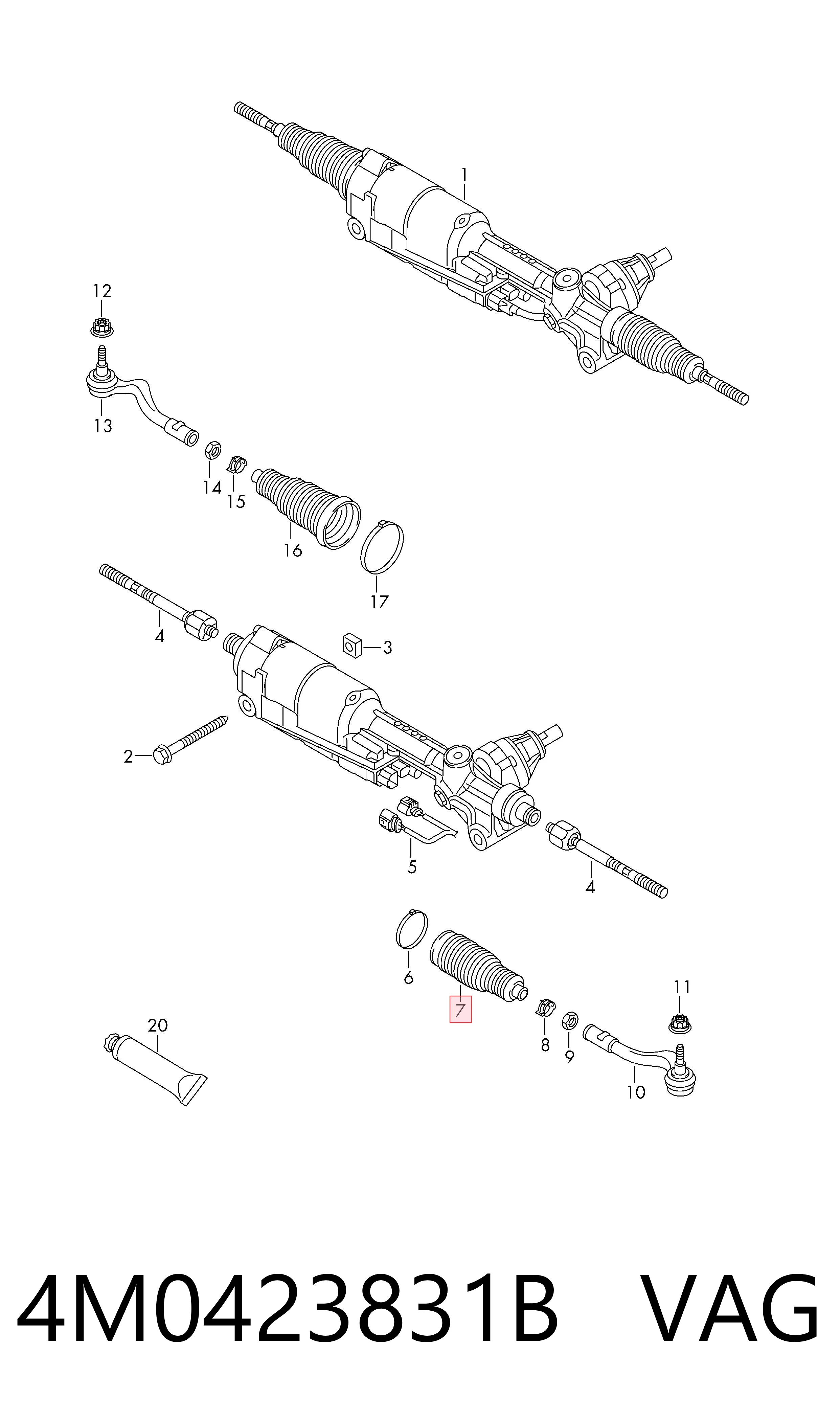 Пильник рульової тяги Lemforder 39642 ціна, від 9.35 USD