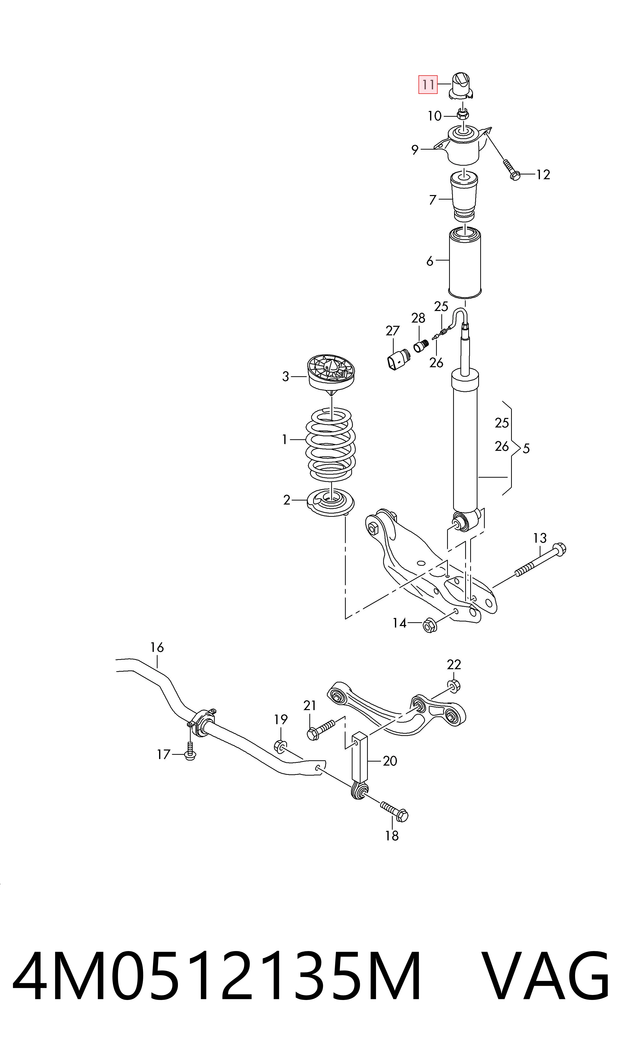 4M0512135M VAG 